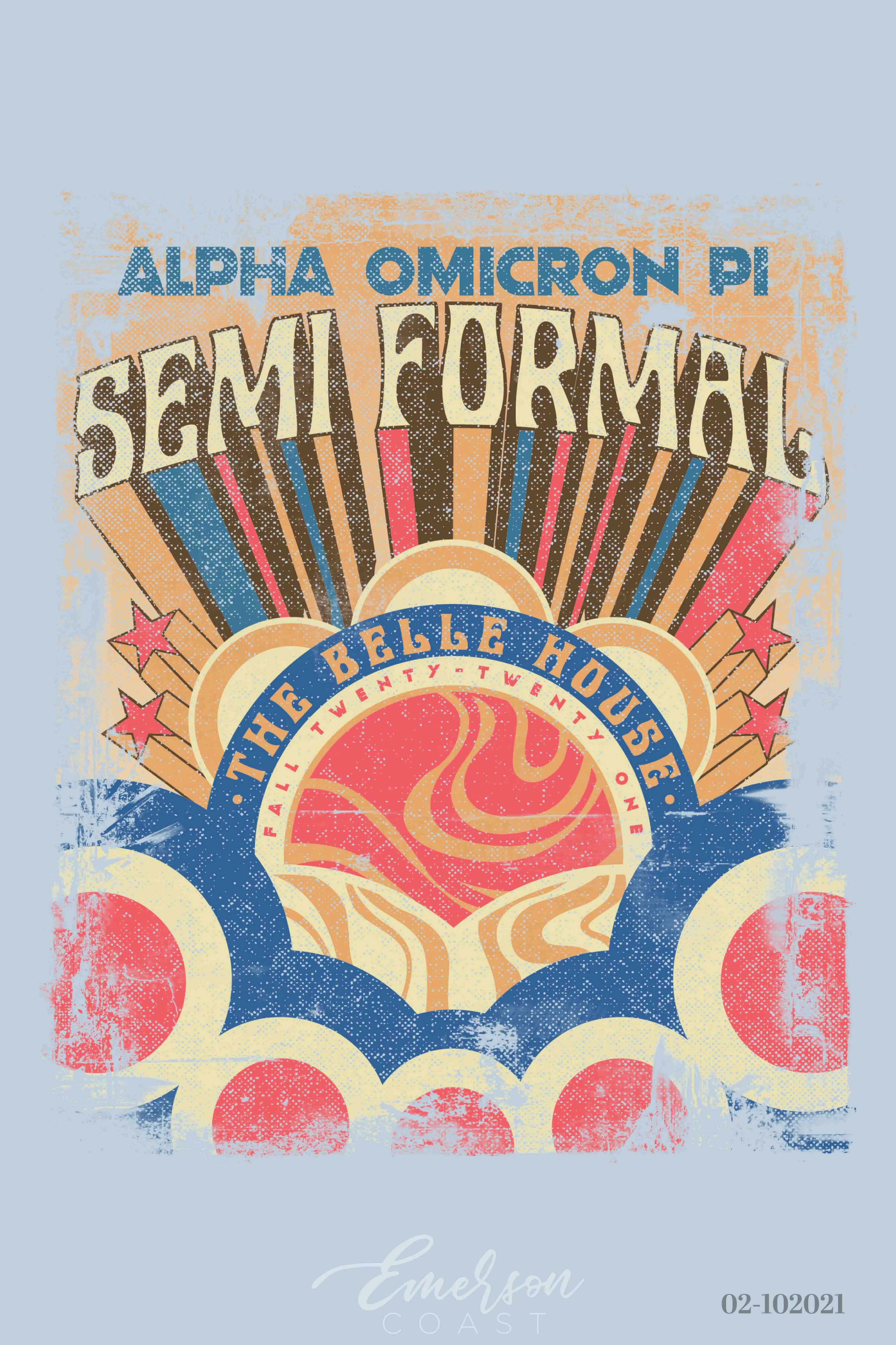 02-102021 Alpha Omicron Pi Georgia Southern University Semi Formal 2021