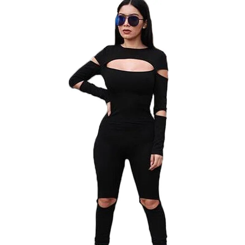 3 Colors Autumn Winter Rompers Women Jumpsuit Plus Size Solid Black Bodysuits Long Sleeve Skinny Bodycon Zipper XD501
