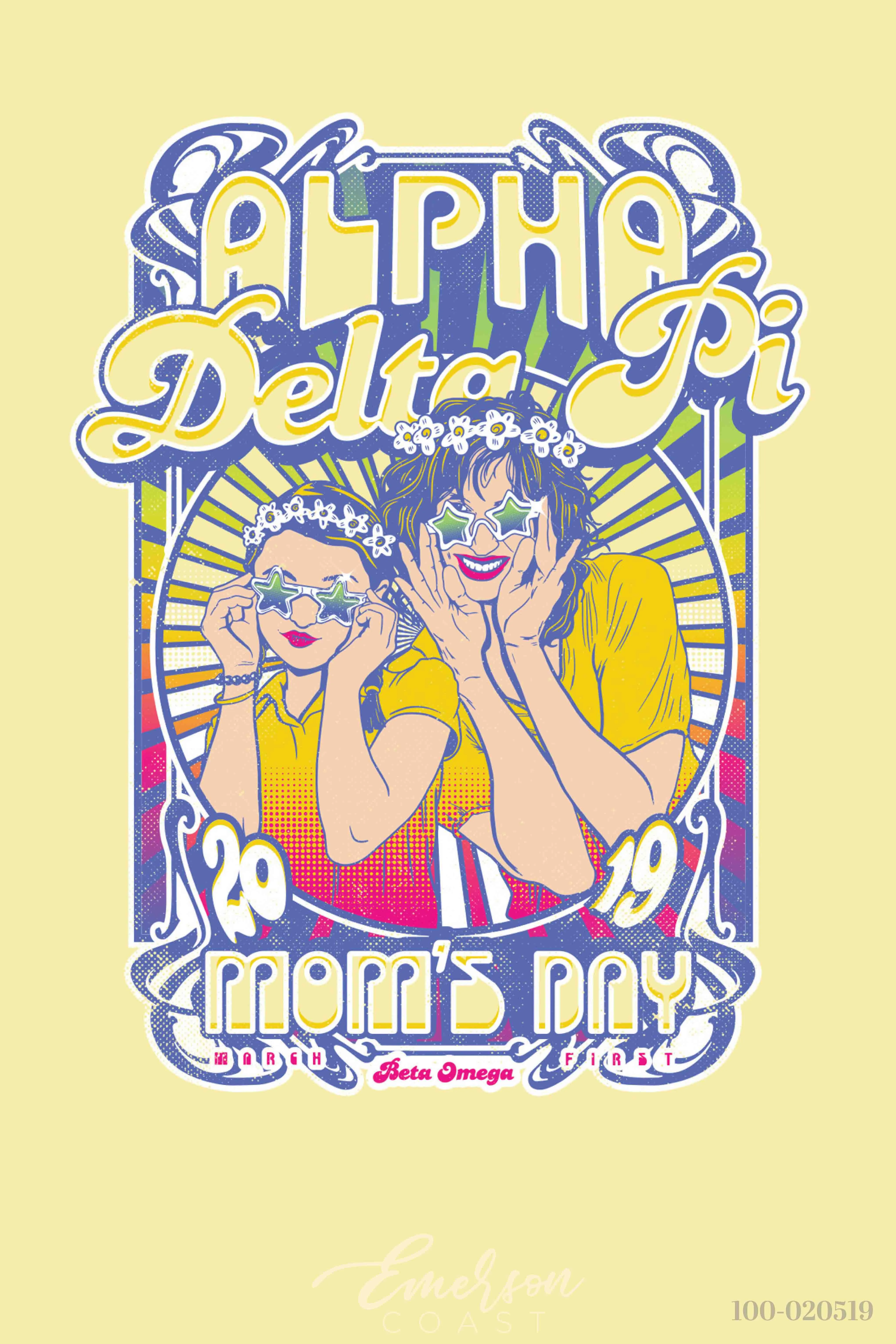 Alpha Delta Pi Mom's Day T-Shirt