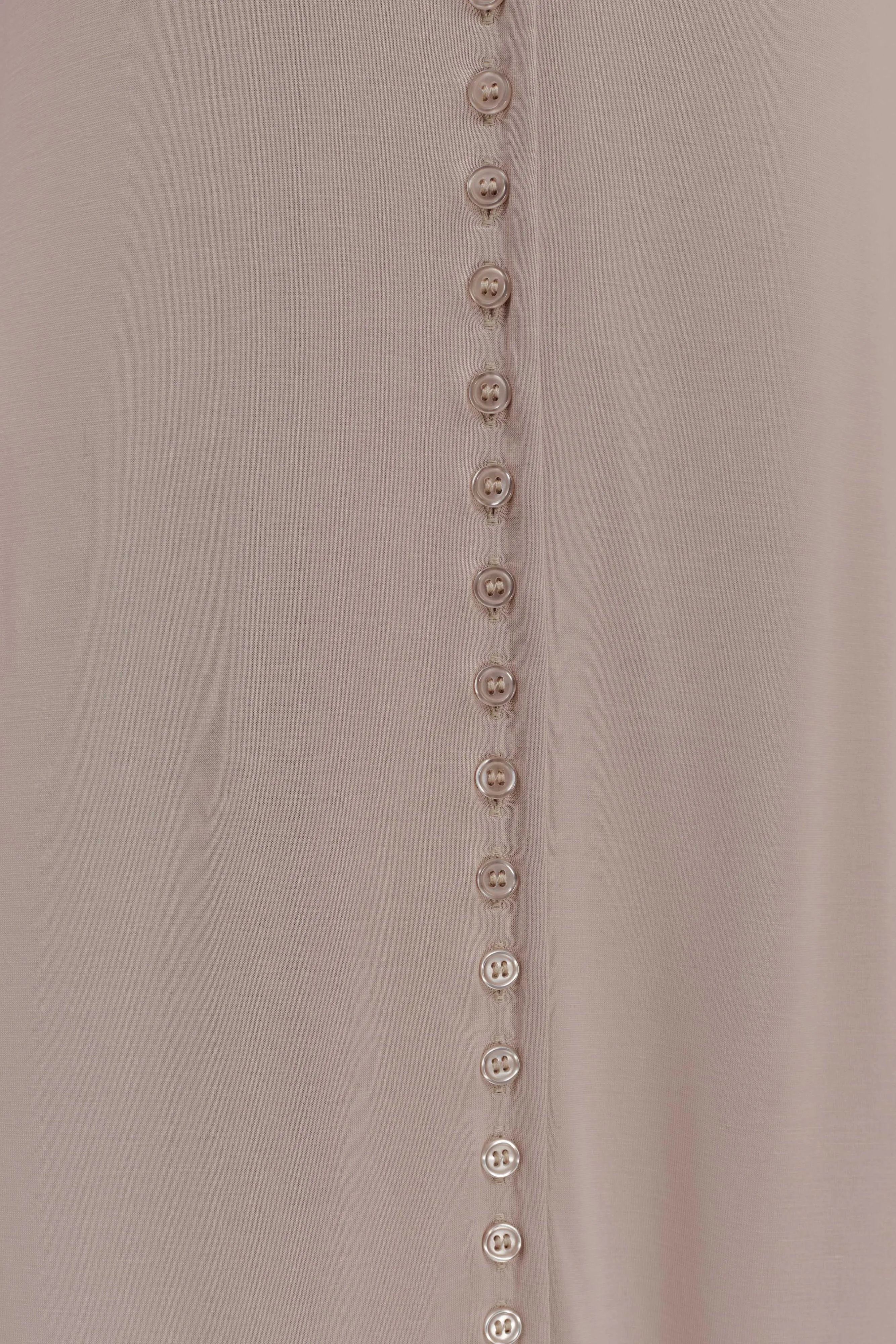 Anders Peached Jersey Midi Dress - Taupe