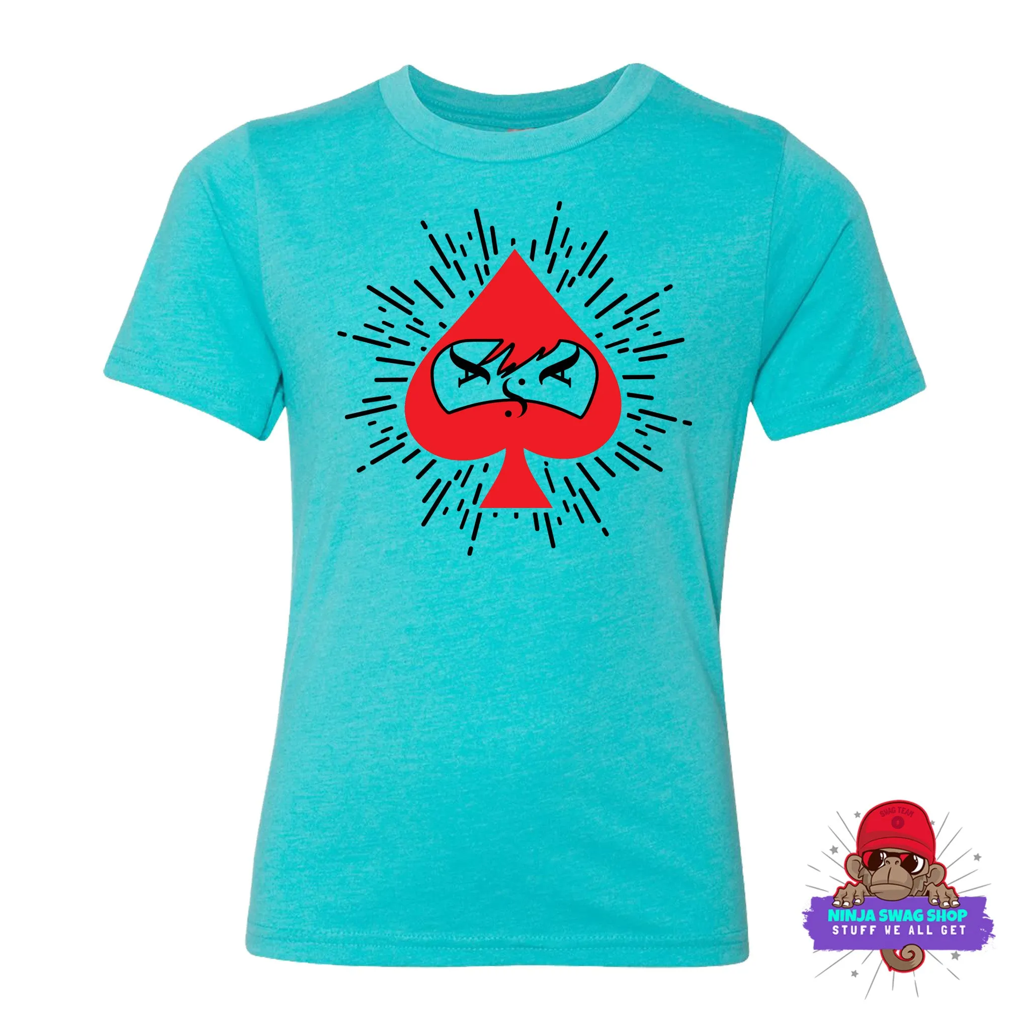 Asa Spades Official American Ninja Warrior Junior Short Sleeve T-Shirt