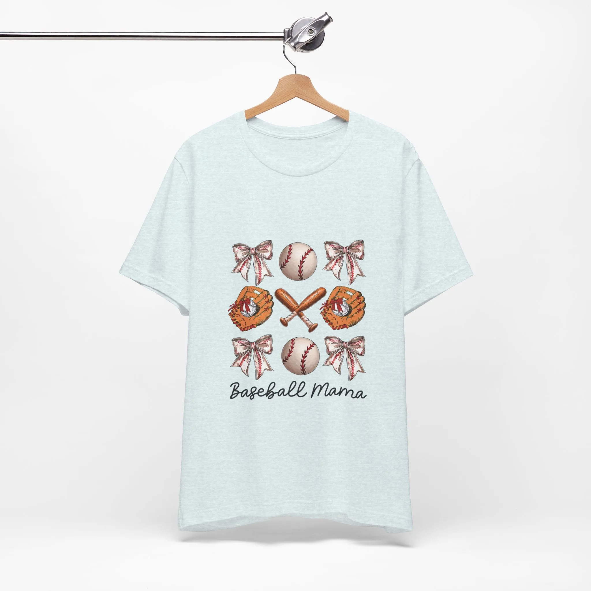Baseball Mama T-Shirt - Unisex Garment-Dyed Tee