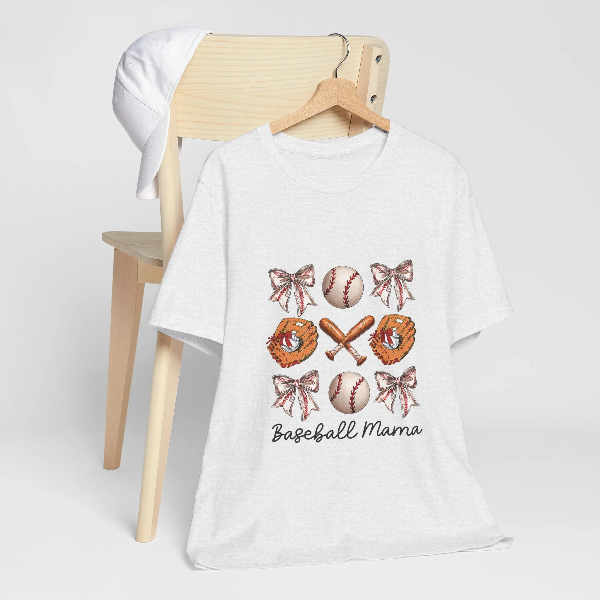 Baseball Mama T-Shirt - Unisex Garment-Dyed Tee