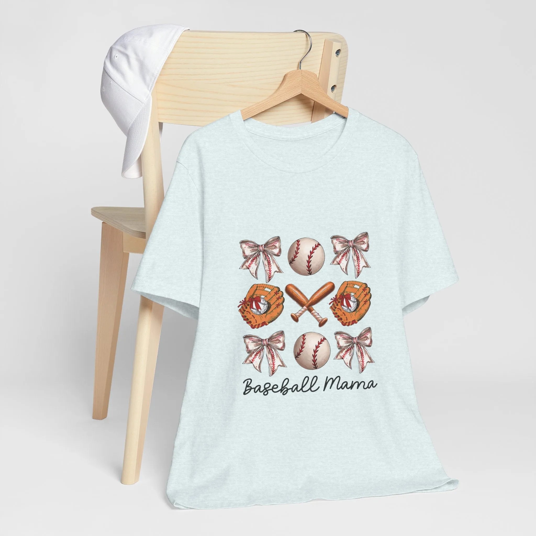 Baseball Mama T-Shirt - Unisex Garment-Dyed Tee