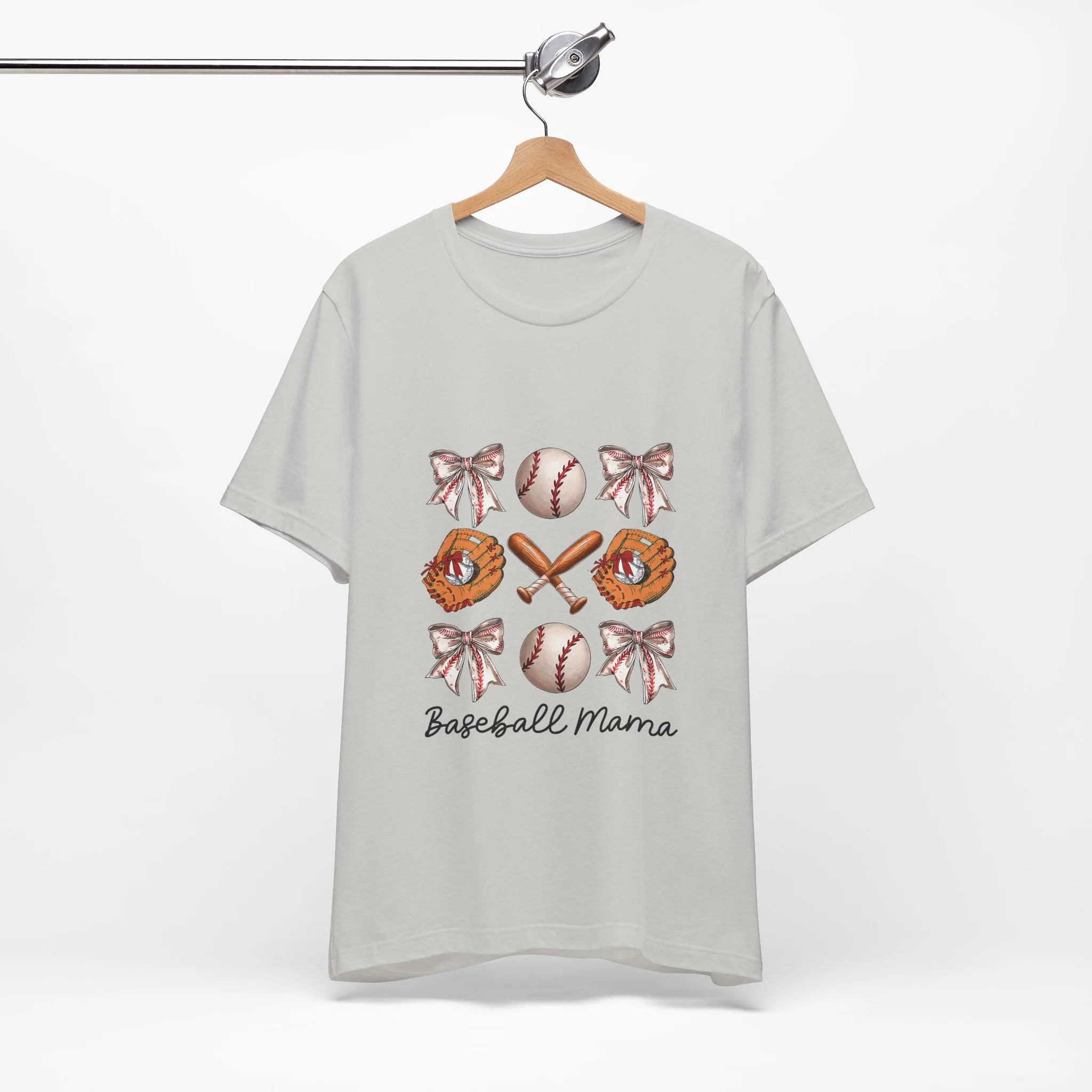 Baseball Mama T-Shirt - Unisex Garment-Dyed Tee