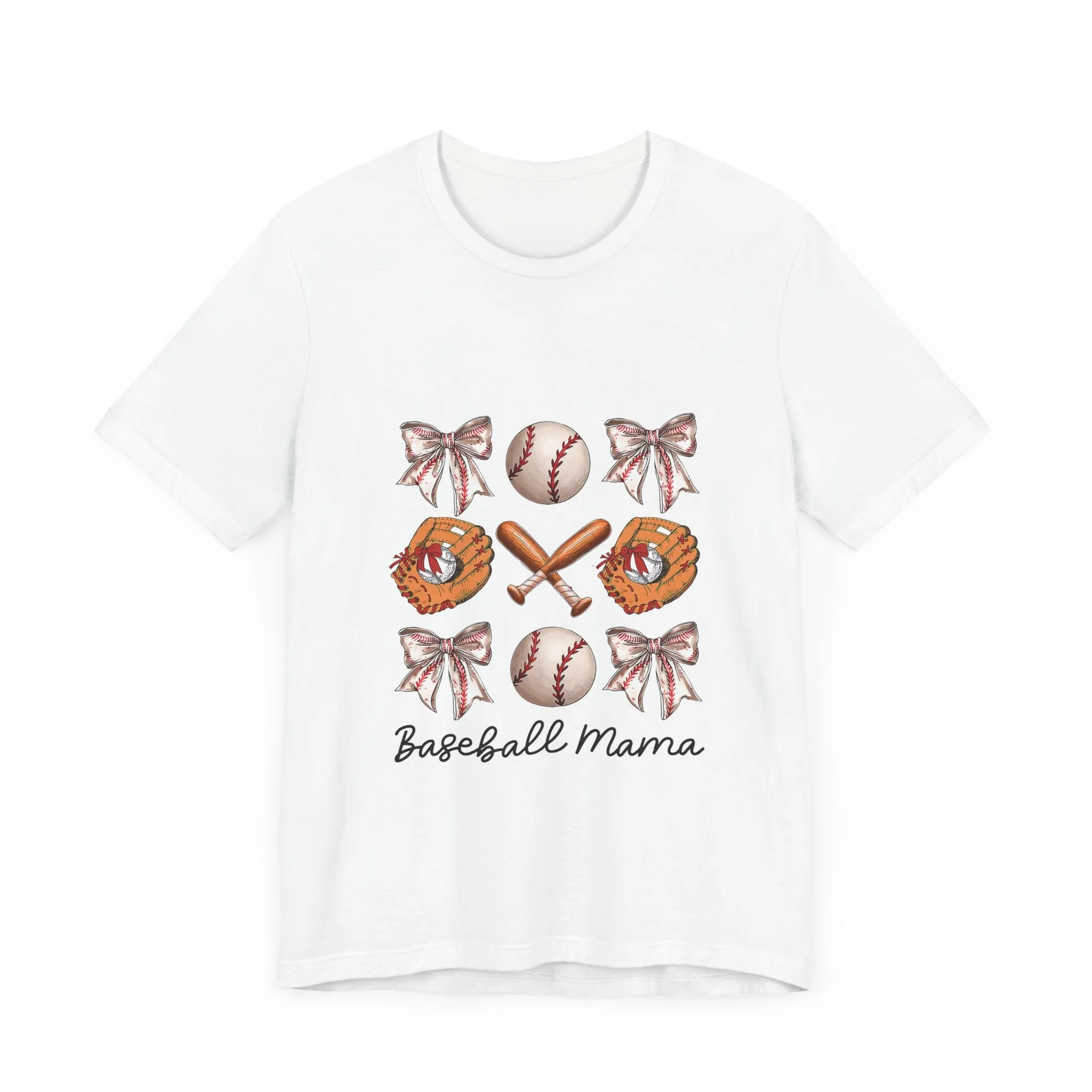 Baseball Mama T-Shirt - Unisex Garment-Dyed Tee