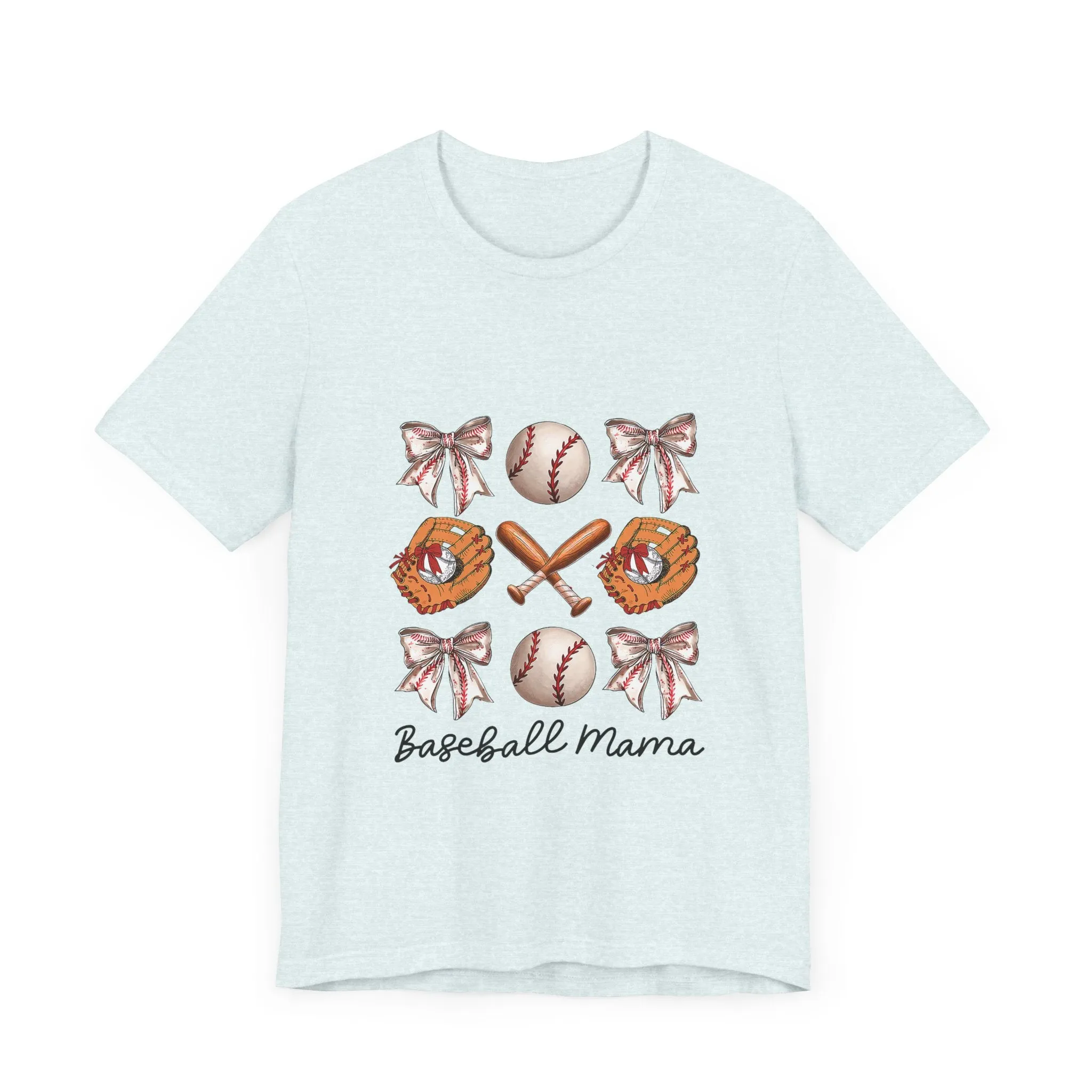 Baseball Mama T-Shirt - Unisex Garment-Dyed Tee