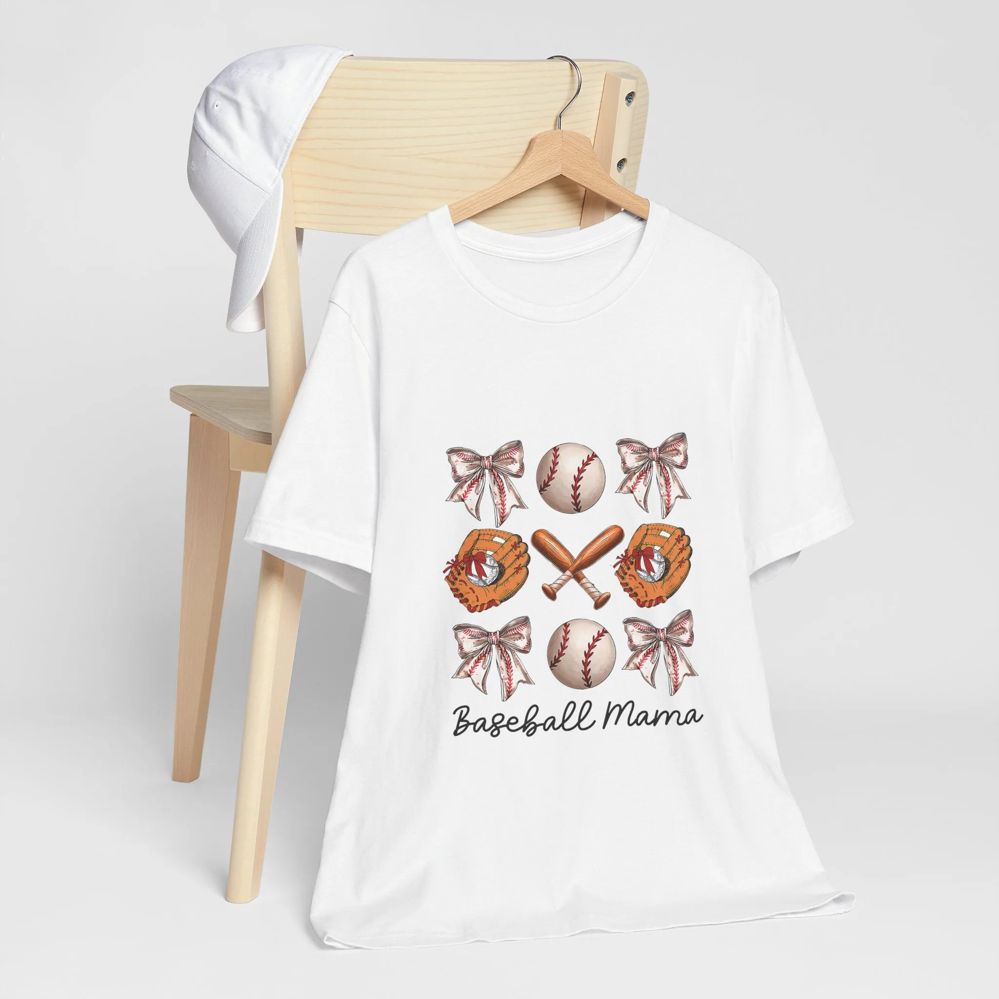 Baseball Mama T-Shirt - Unisex Garment-Dyed Tee