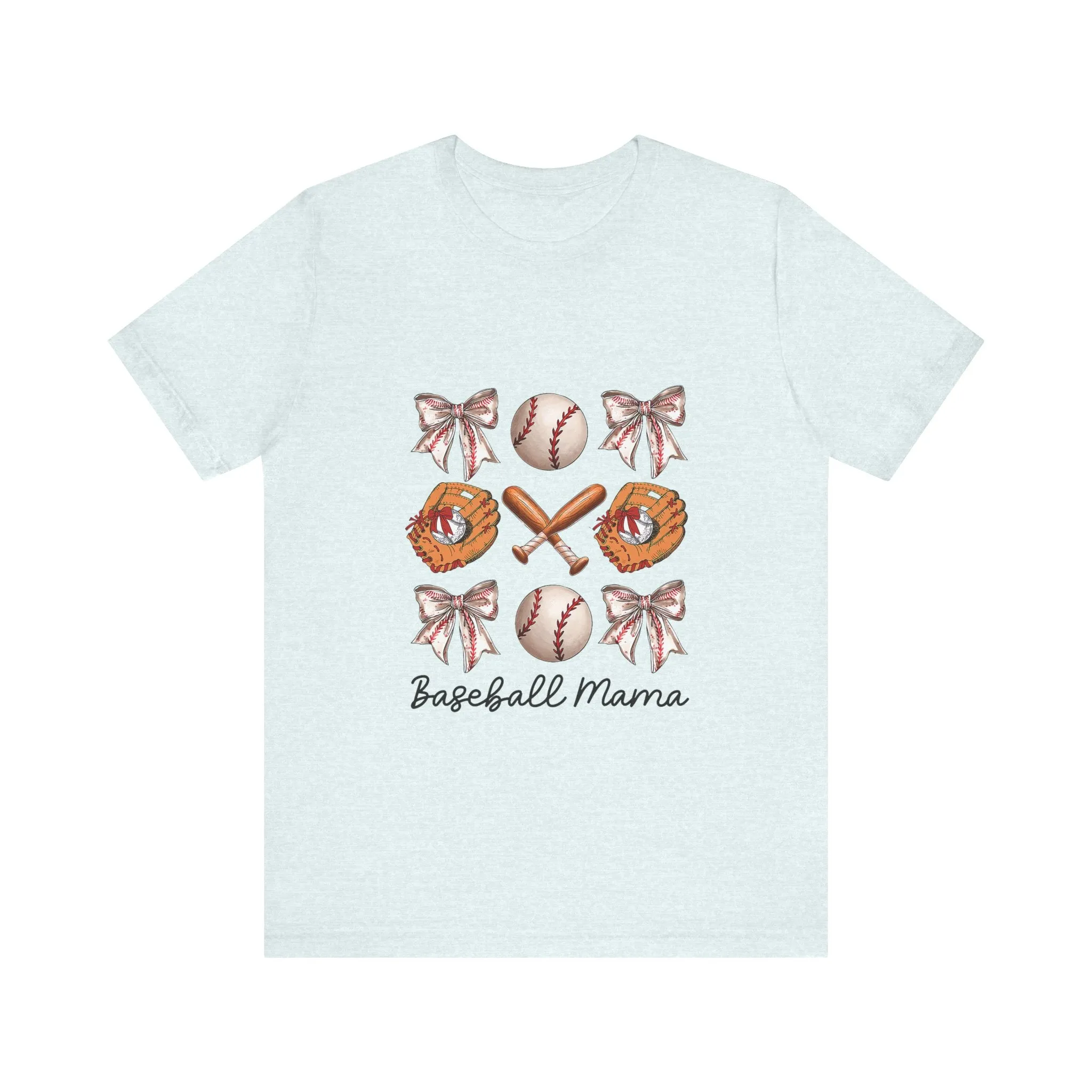 Baseball Mama T-Shirt - Unisex Garment-Dyed Tee