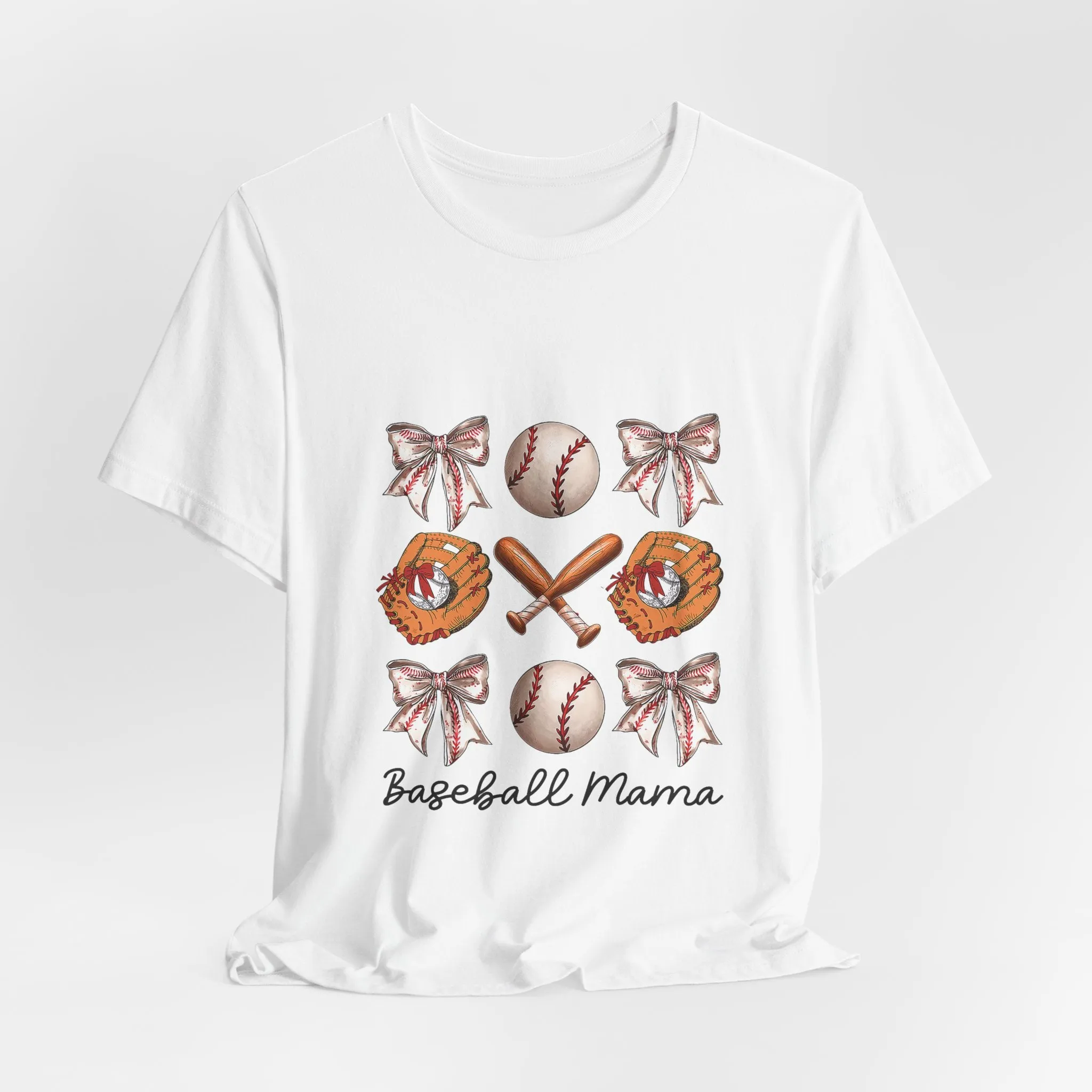 Baseball Mama T-Shirt - Unisex Garment-Dyed Tee