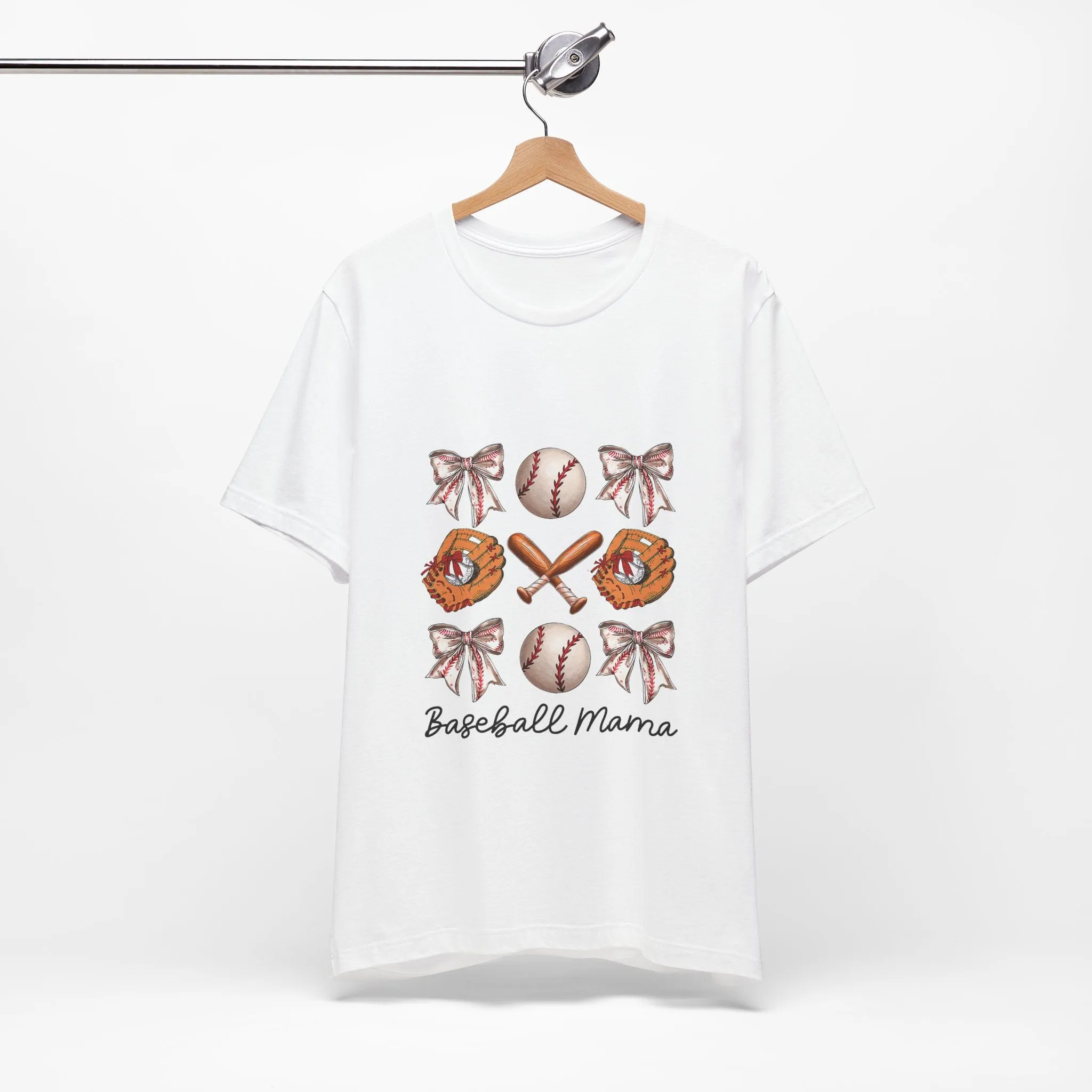 Baseball Mama T-Shirt - Unisex Garment-Dyed Tee