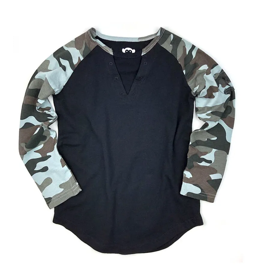 BASEBALL TEE - BLACK