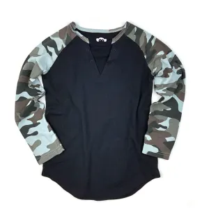 BASEBALL TEE - BLACK