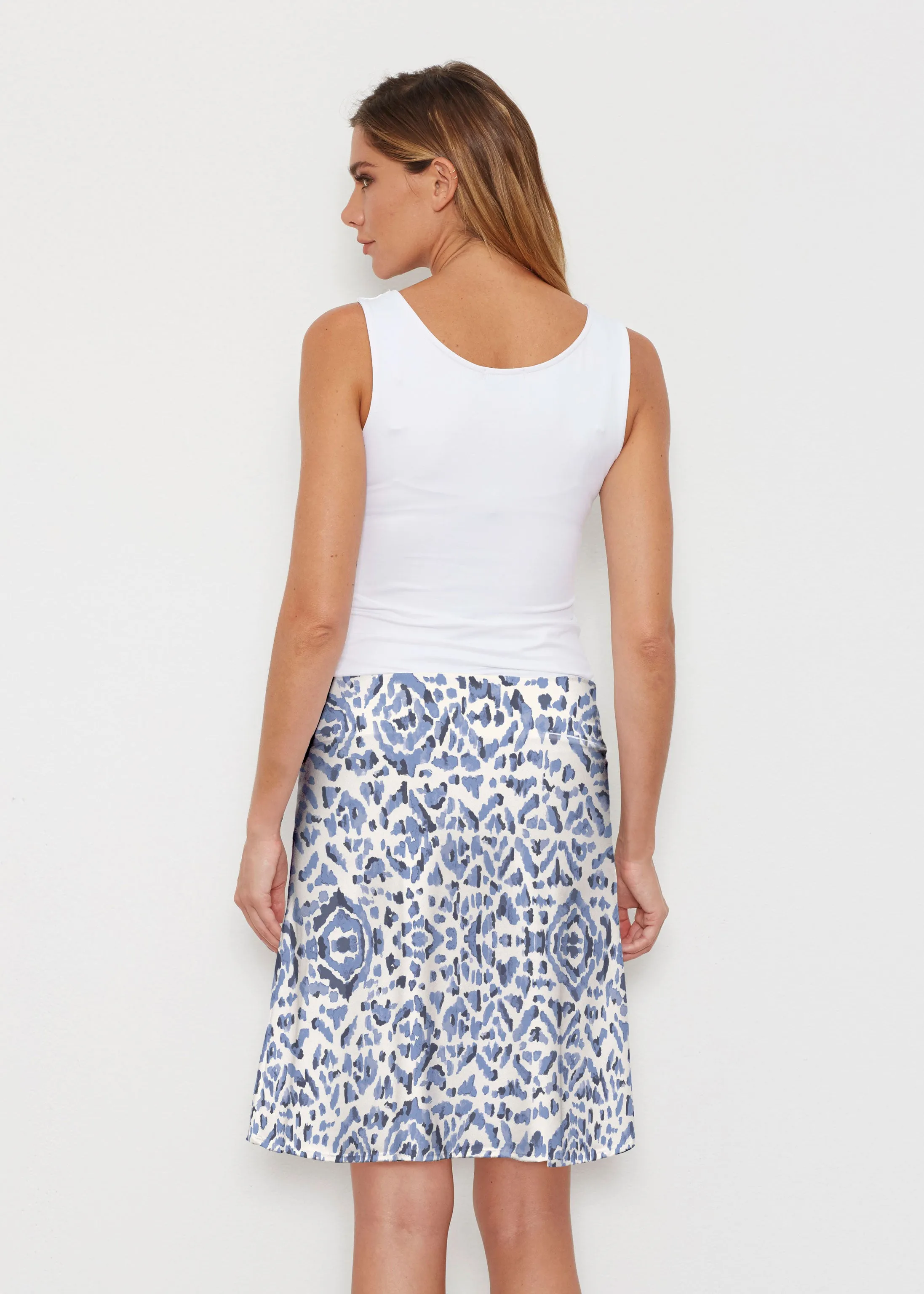 Batik Zebra (7753) ~ Silky Brenda Skirt 21 inch