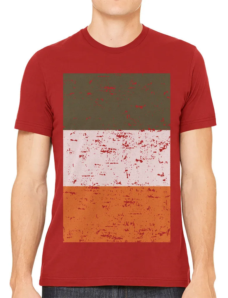 Big Faded Ireland Flag Men's T-shirt