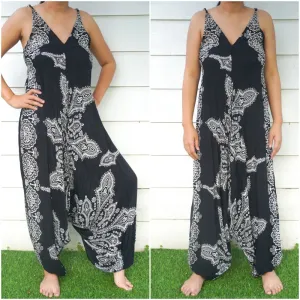 Black Butterfly Romper