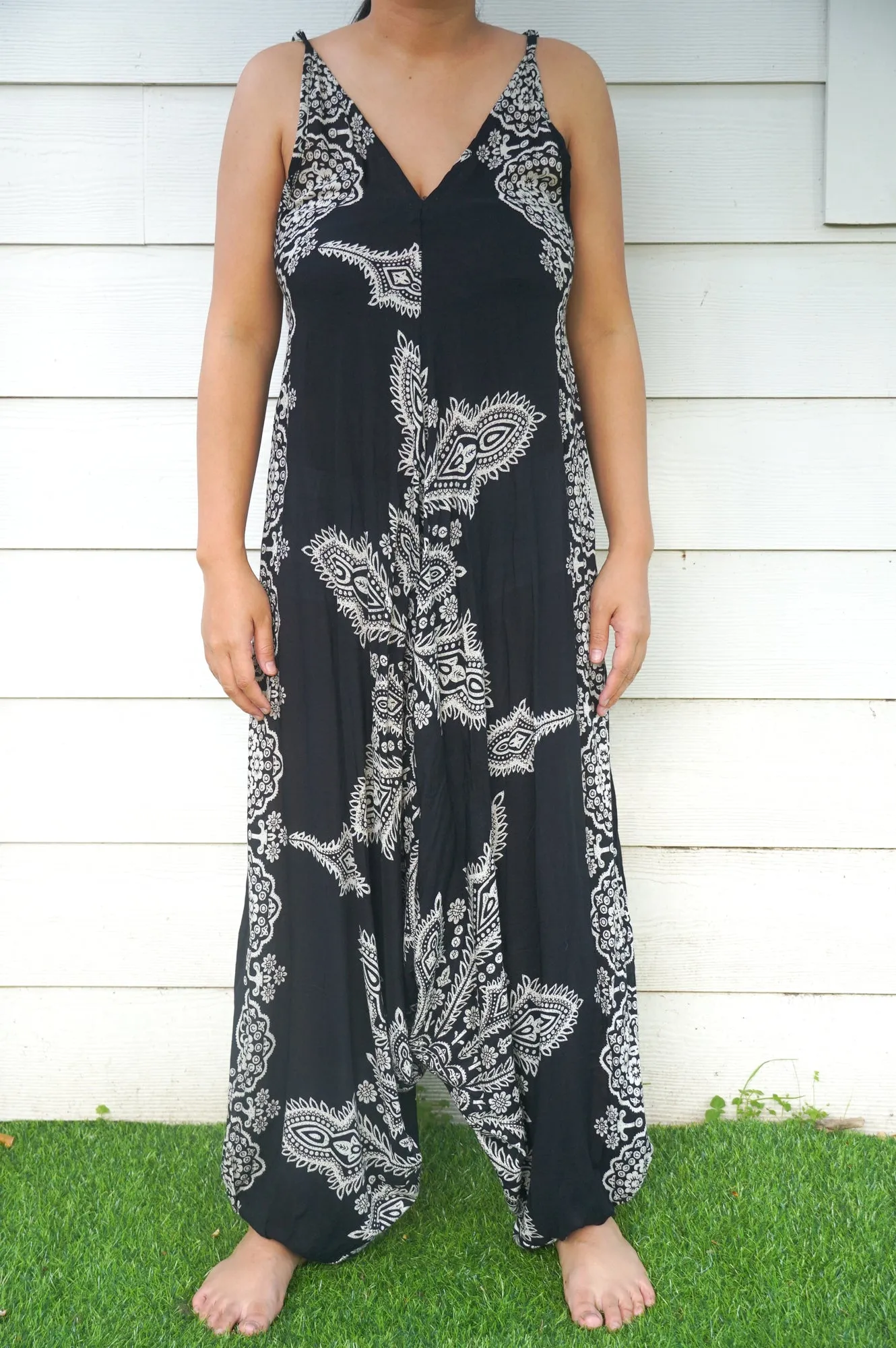 Black Butterfly Romper