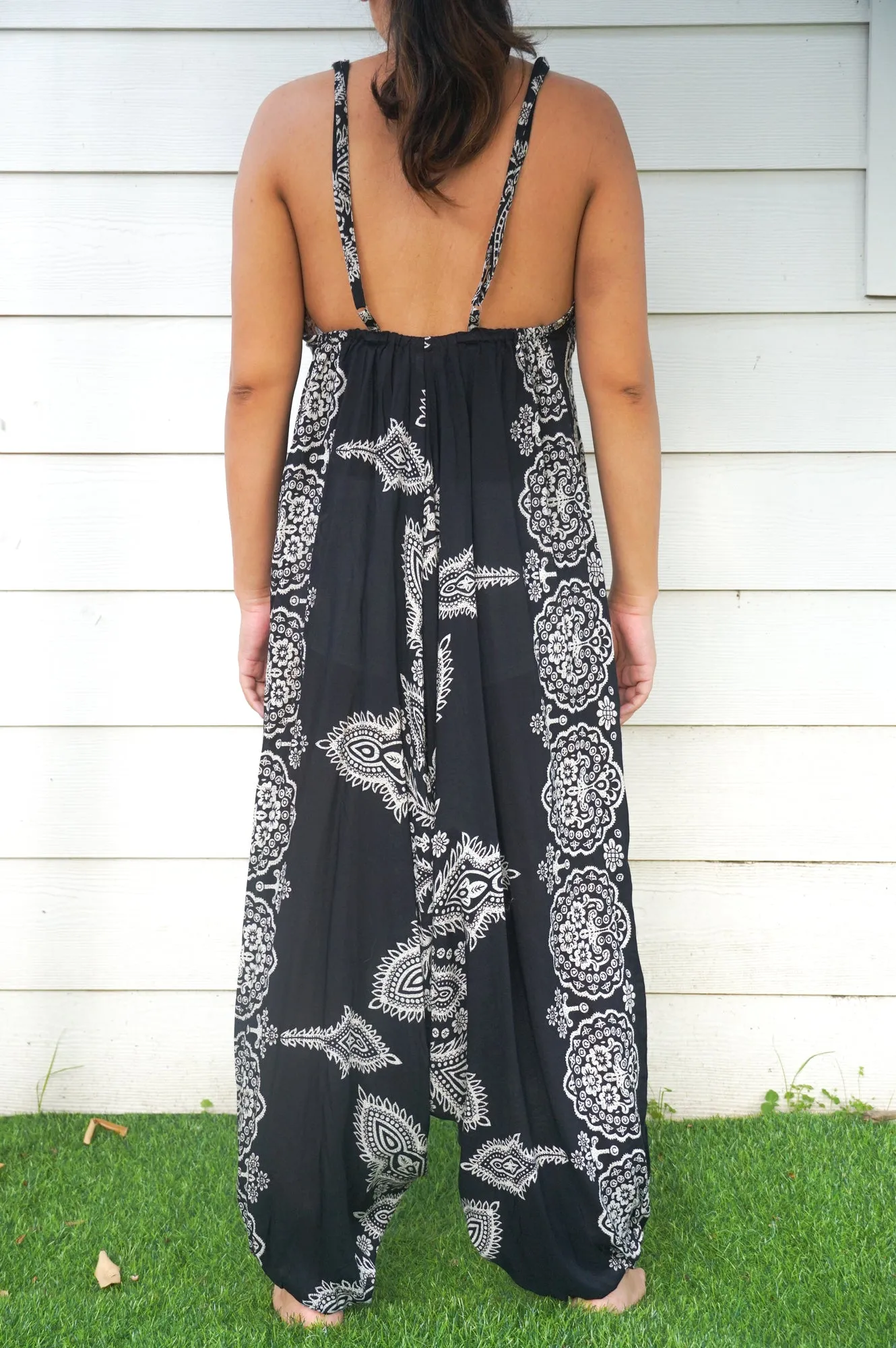 Black Butterfly Romper