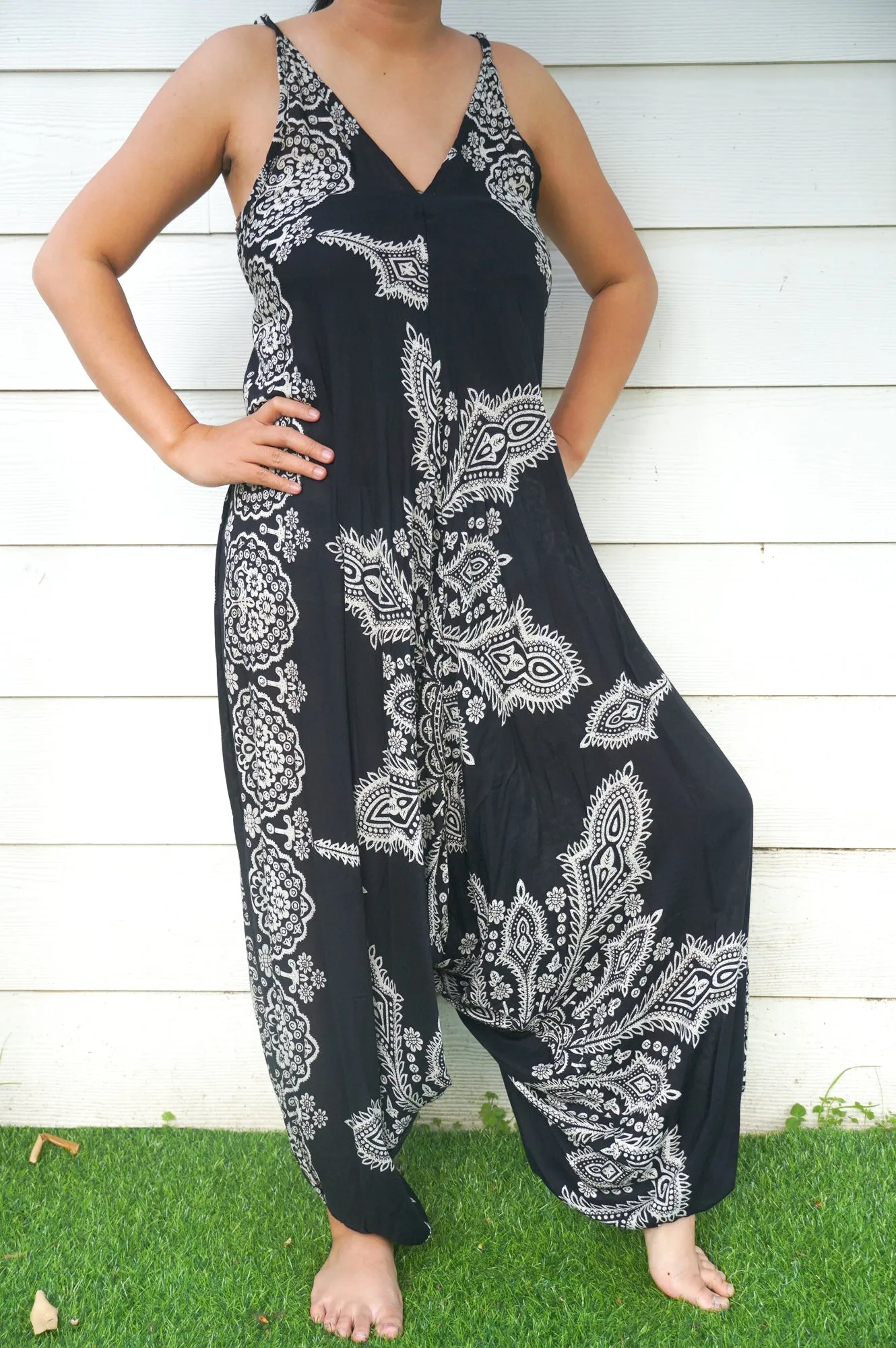 Black Butterfly Romper