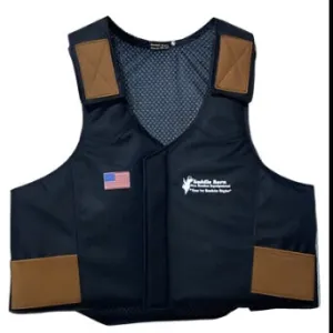 Black Rodeo Protective Vest Adult