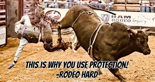 Black Rodeo Protective Vest Adult