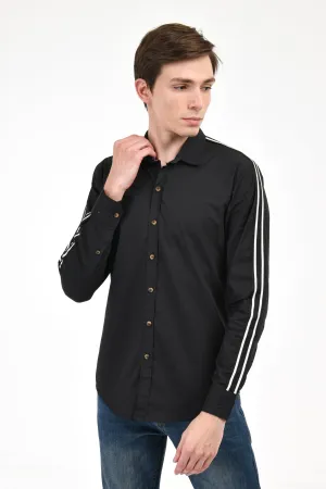Black Taped Shirt
