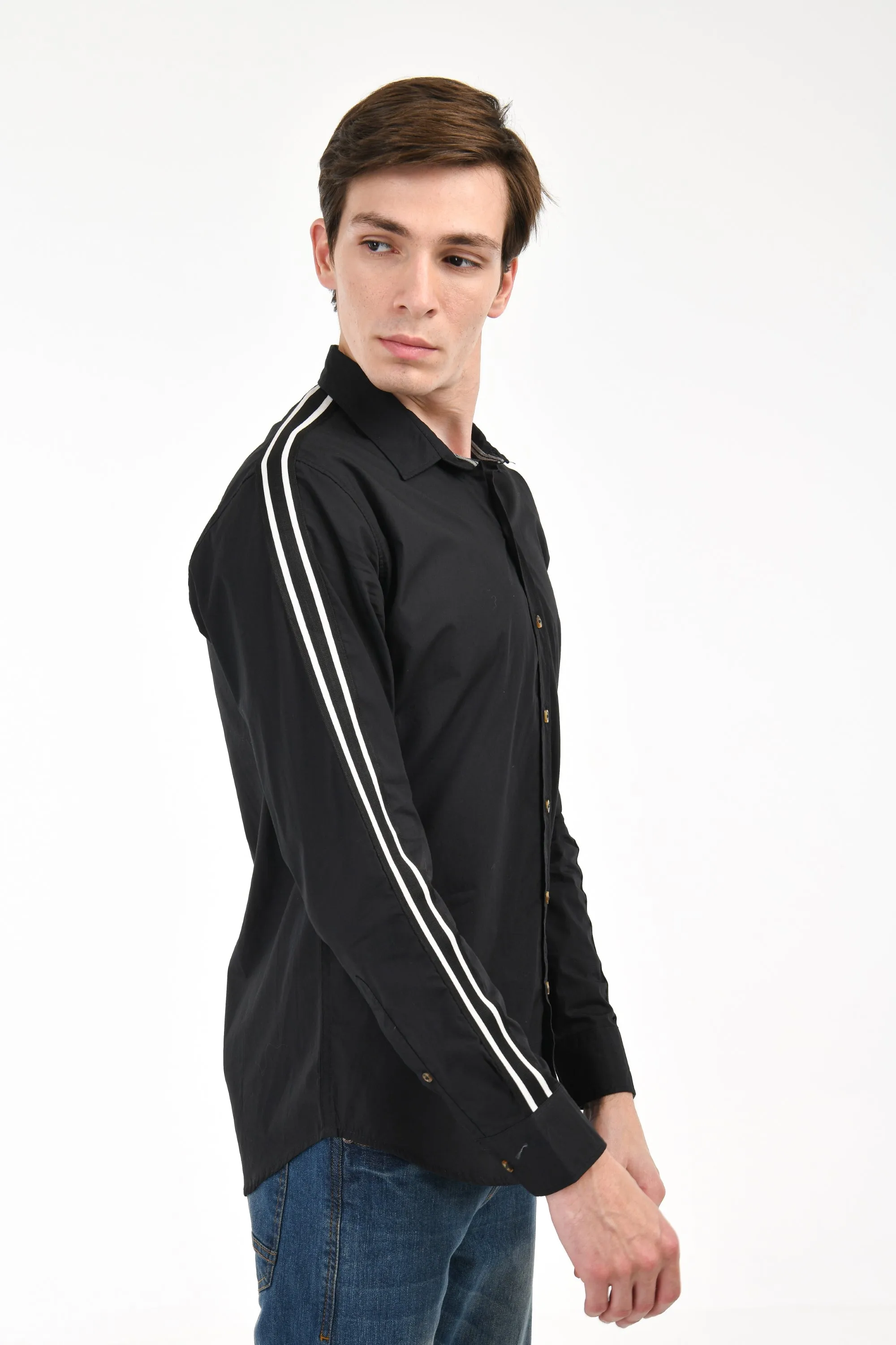 Black Taped Shirt