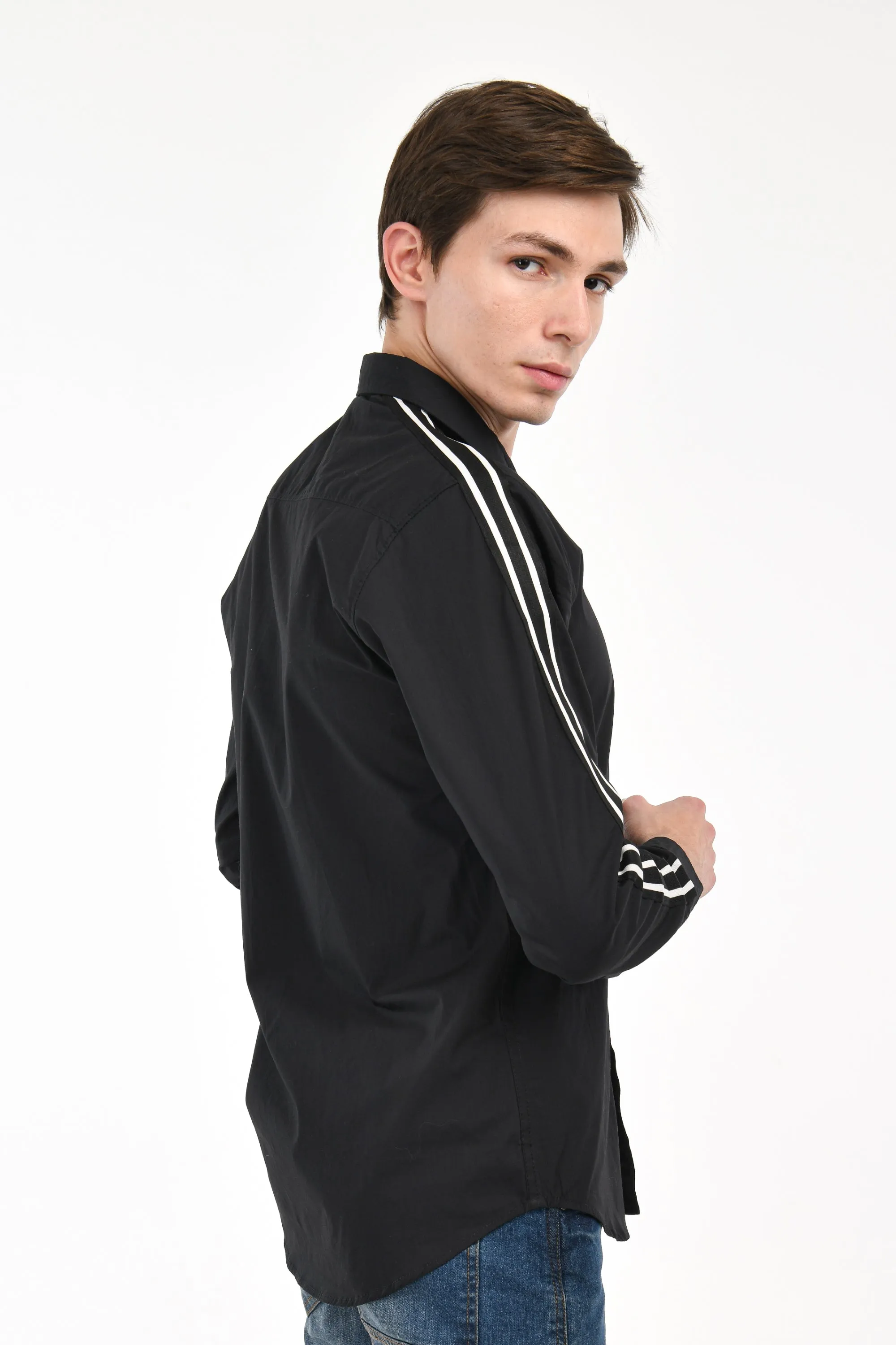 Black Taped Shirt