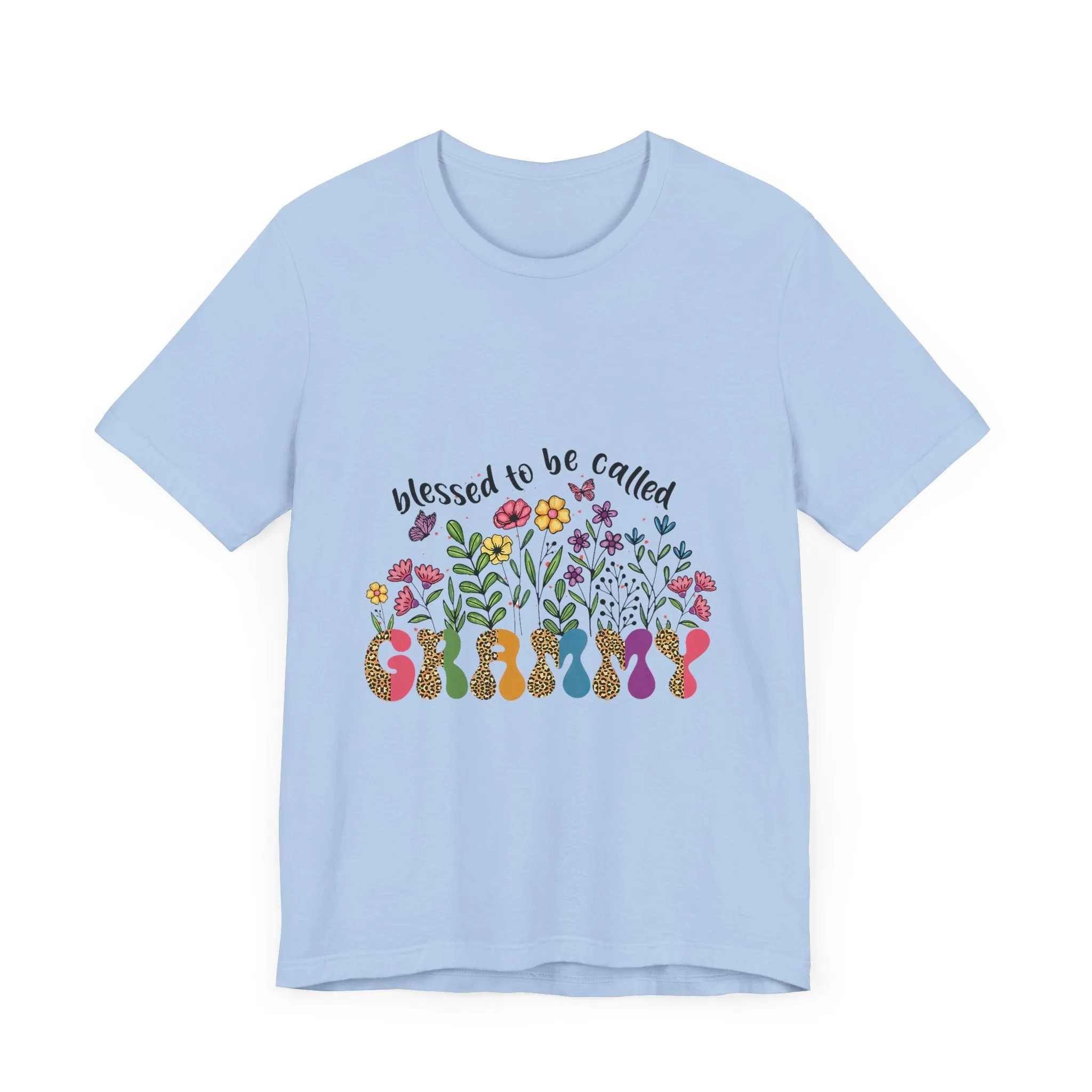Blessed To Be Called Grammy T-Shirt - Unisex Garment-Dyed Tee