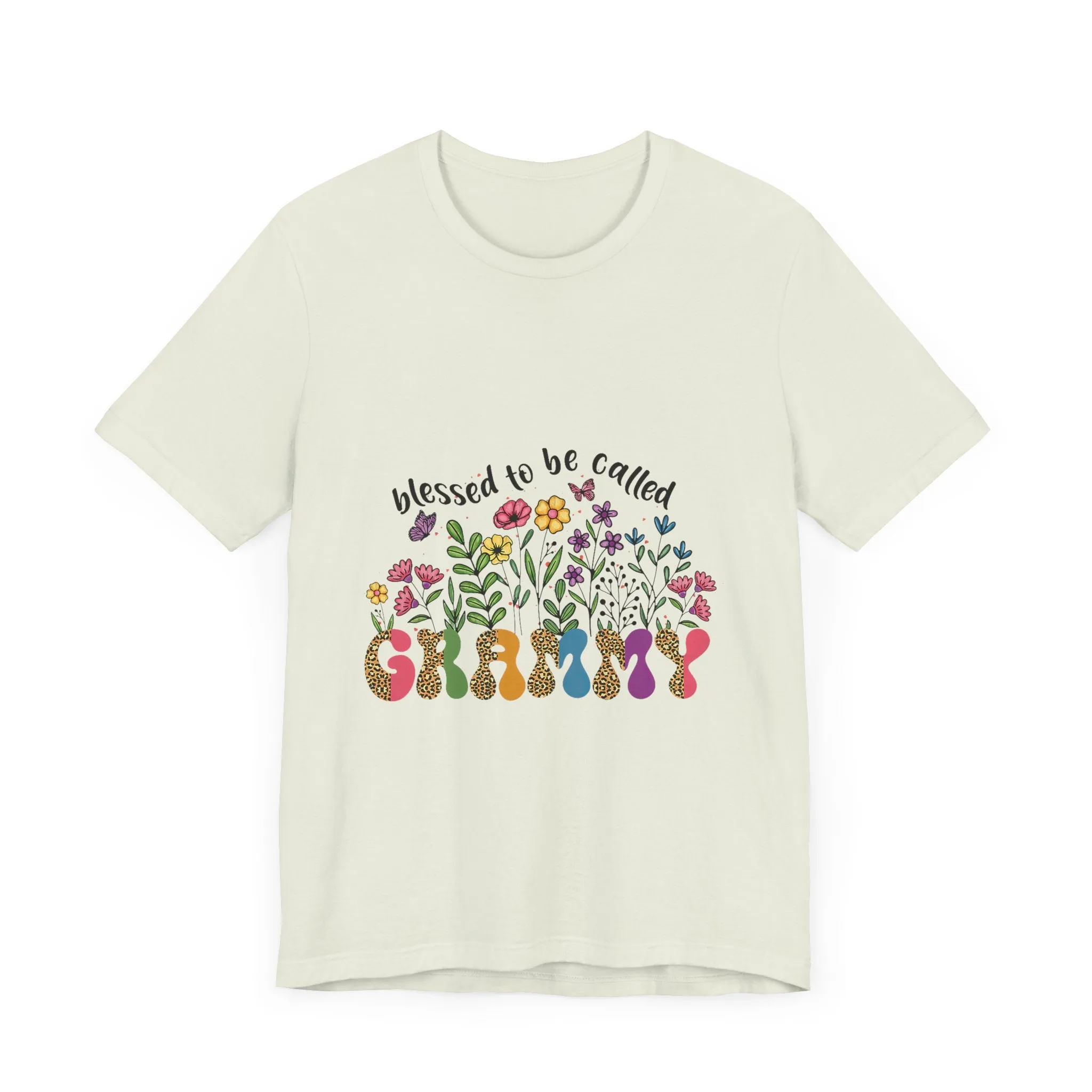 Blessed To Be Called Grammy T-Shirt - Unisex Garment-Dyed Tee