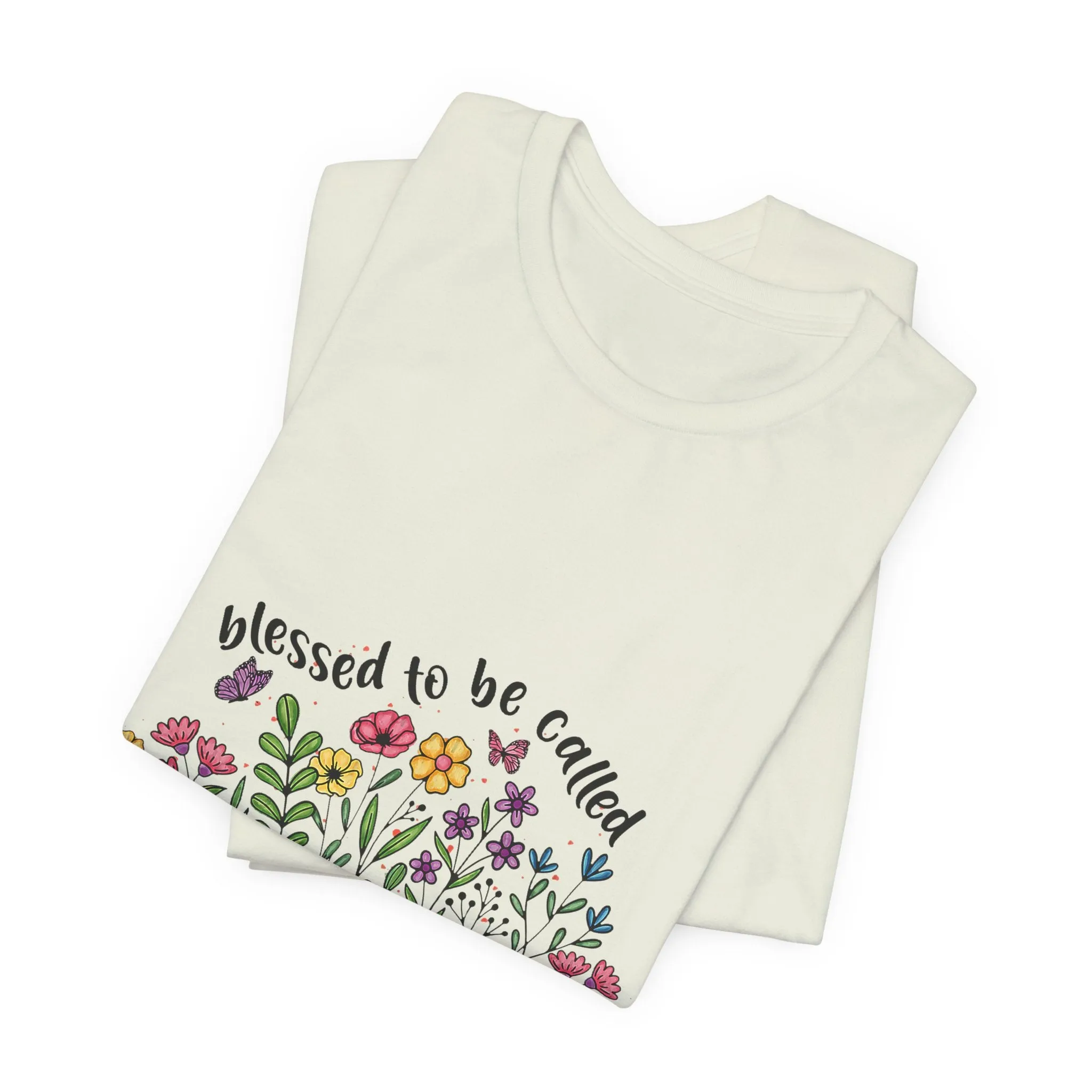 Blessed To Be Called Grammy T-Shirt - Unisex Garment-Dyed Tee