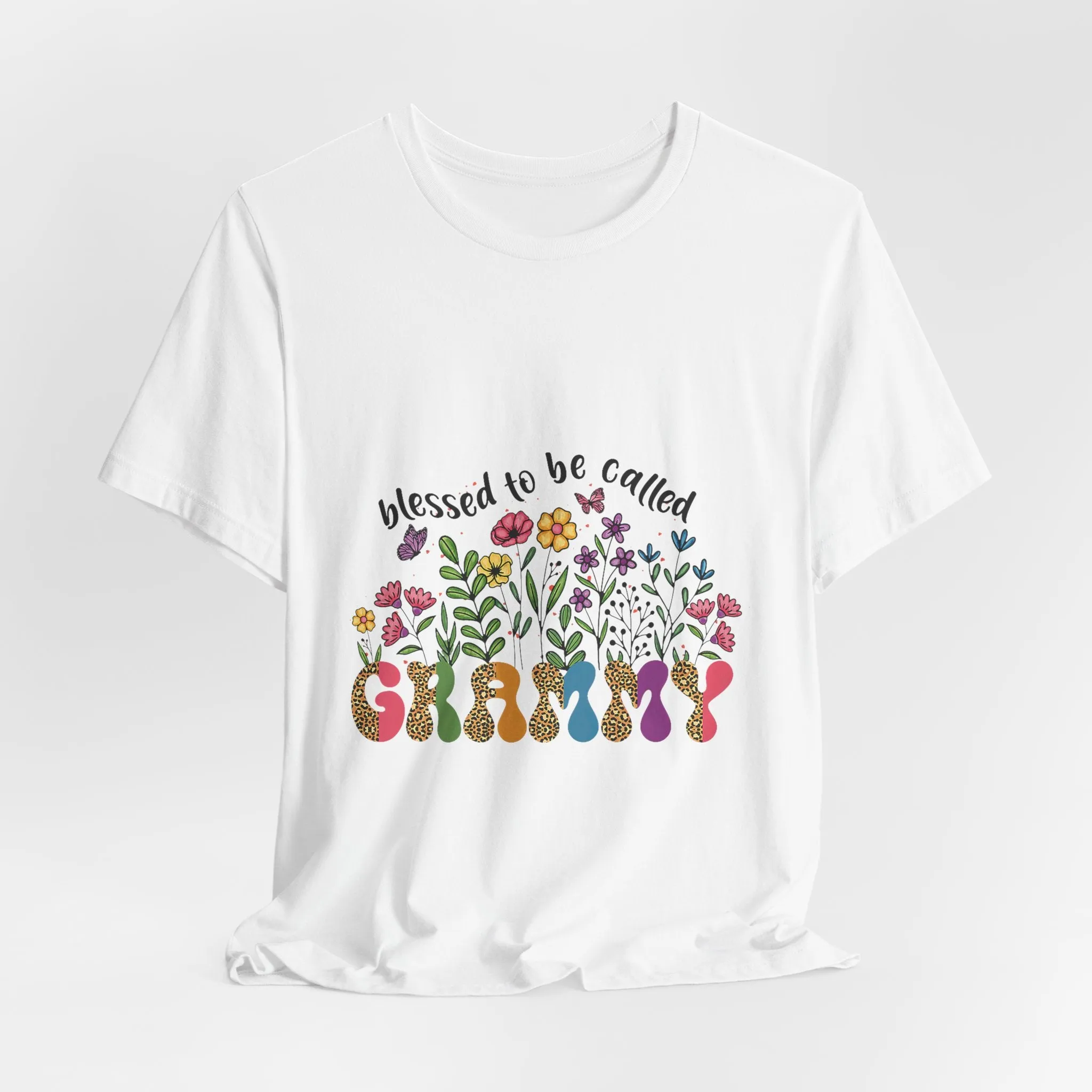 Blessed To Be Called Grammy T-Shirt - Unisex Garment-Dyed Tee