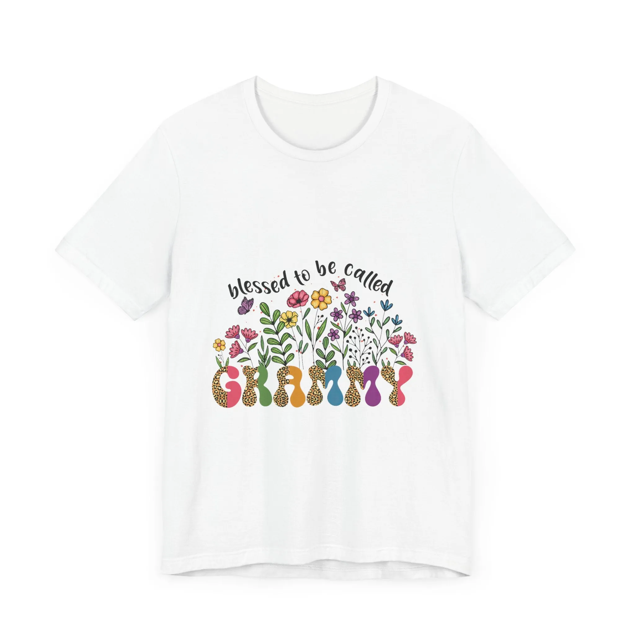 Blessed To Be Called Grammy T-Shirt - Unisex Garment-Dyed Tee