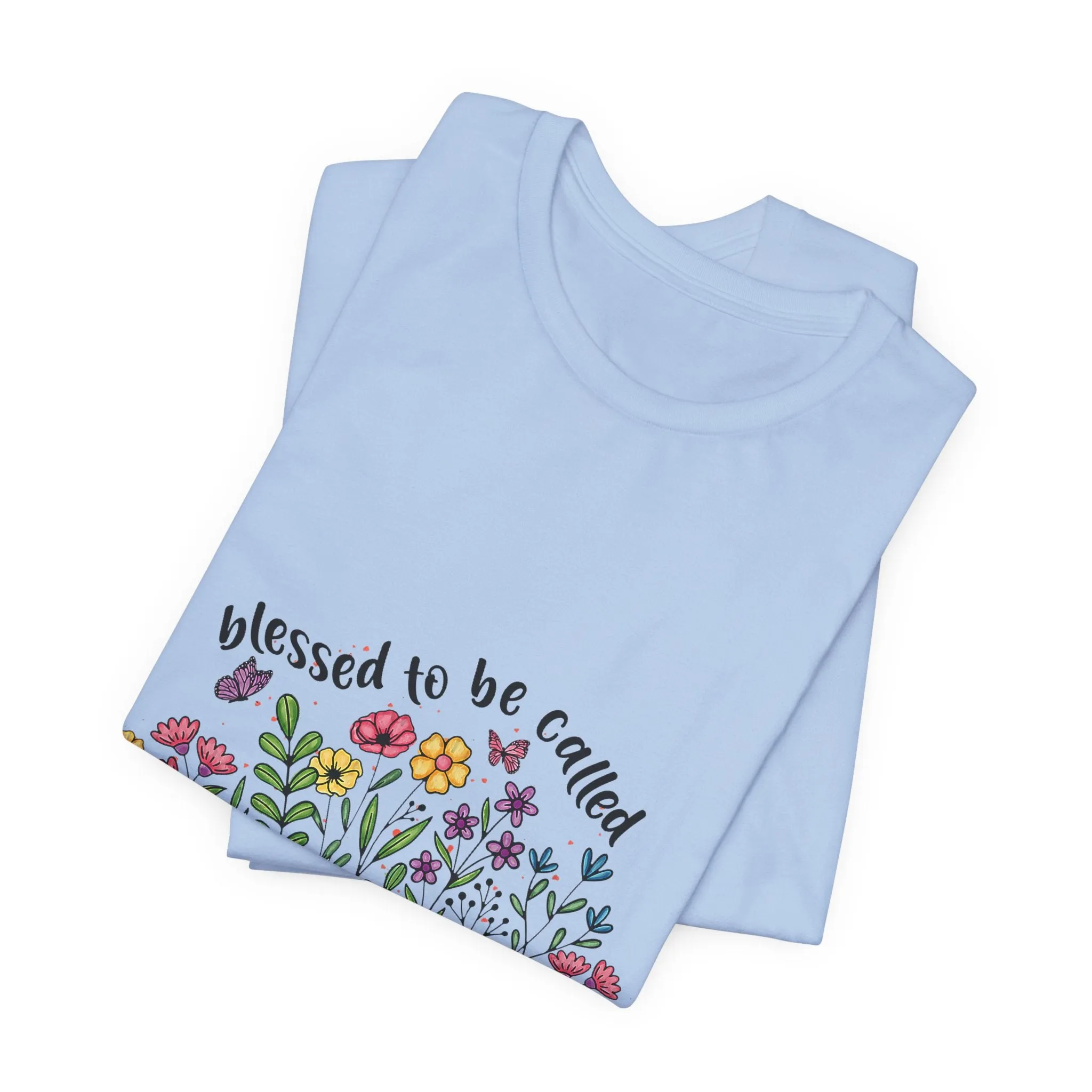Blessed To Be Called Grammy T-Shirt - Unisex Garment-Dyed Tee