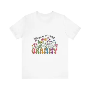 Blessed To Be Called Grammy T-Shirt - Unisex Garment-Dyed Tee