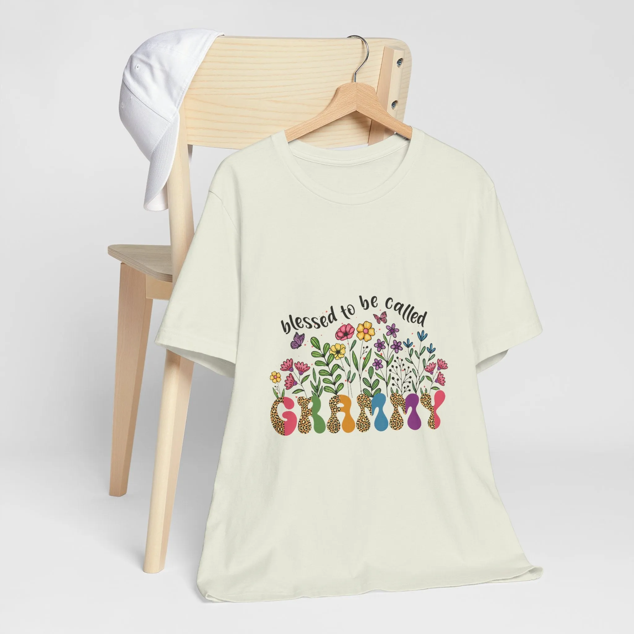 Blessed To Be Called Grammy T-Shirt - Unisex Garment-Dyed Tee