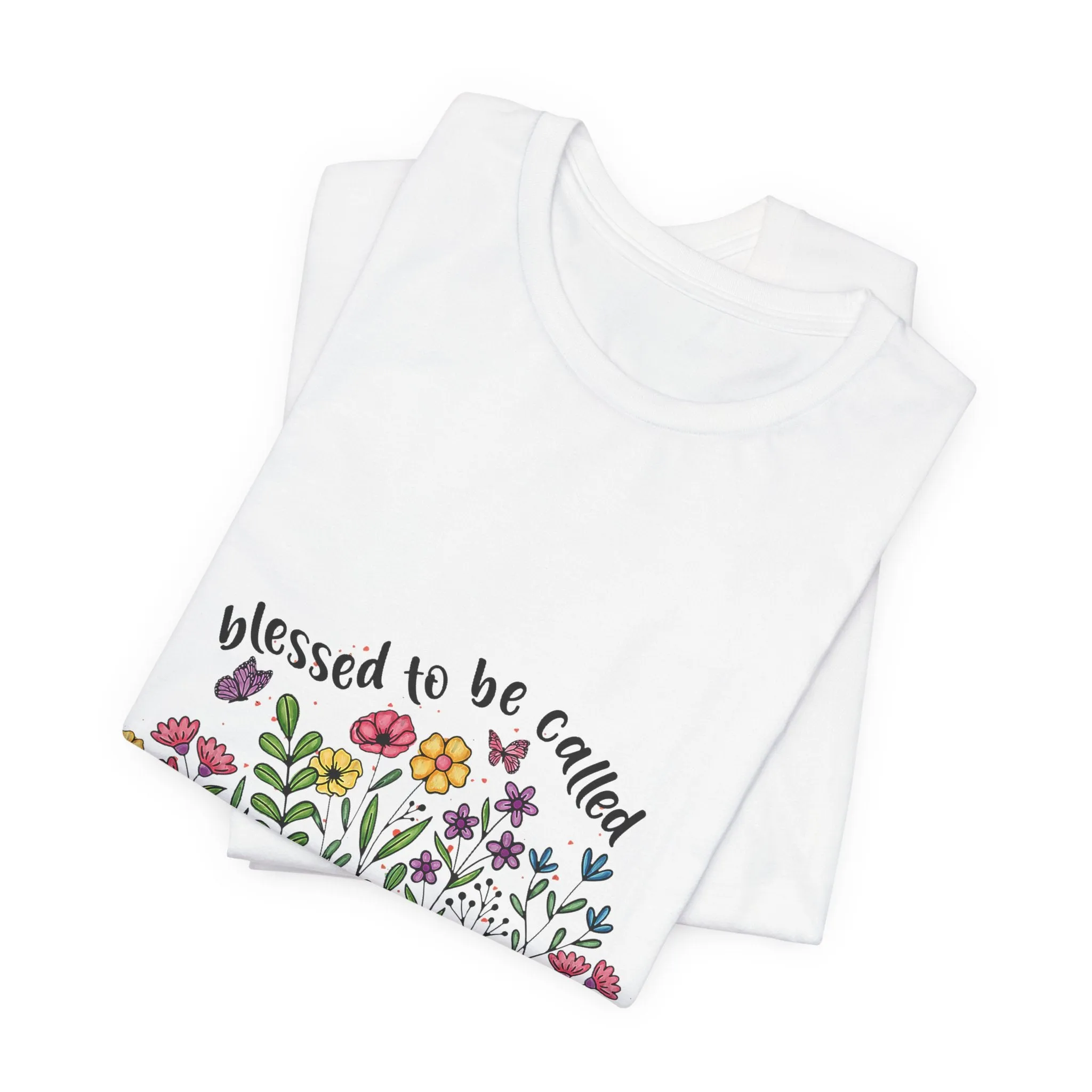 Blessed To Be Called Grammy T-Shirt - Unisex Garment-Dyed Tee