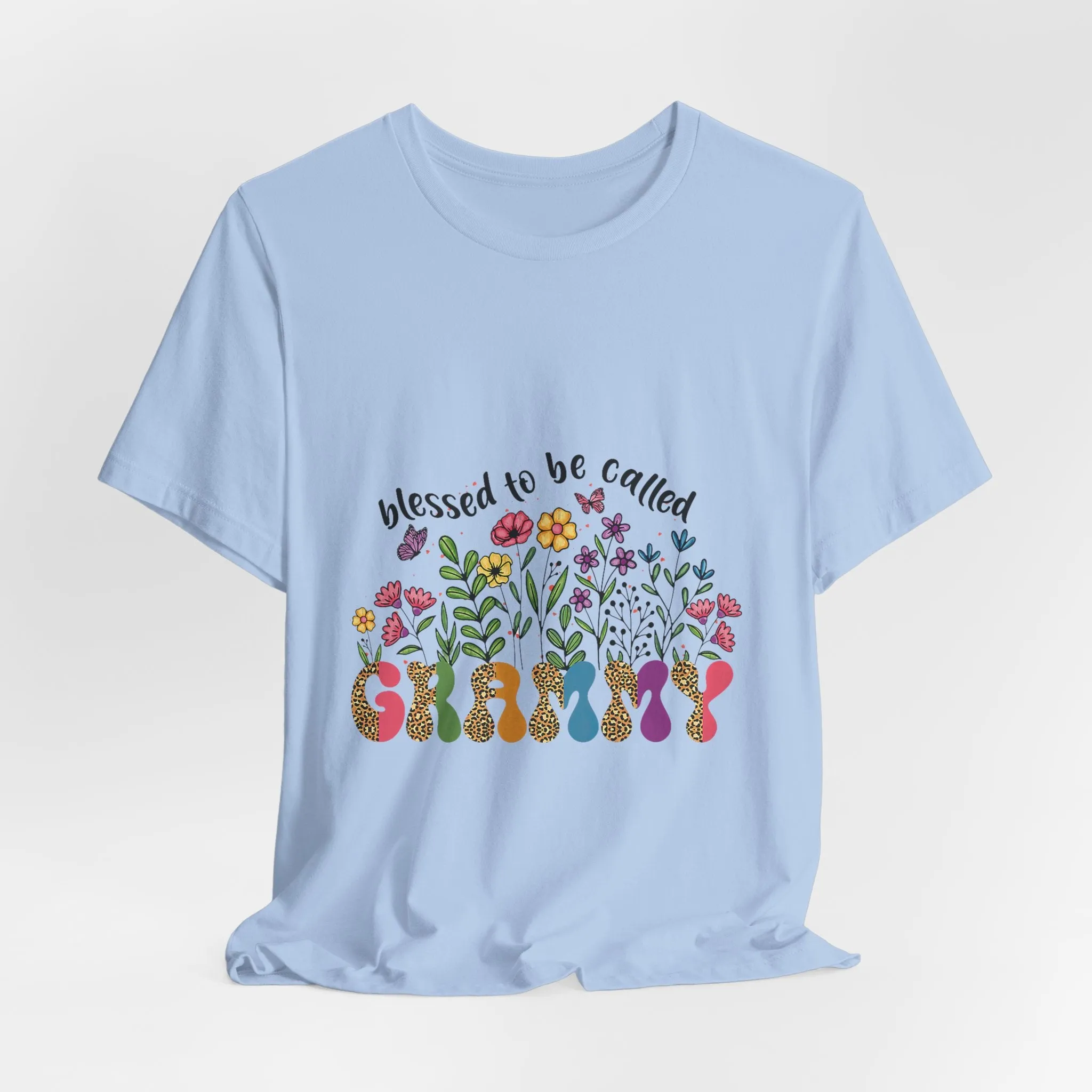 Blessed To Be Called Grammy T-Shirt - Unisex Garment-Dyed Tee