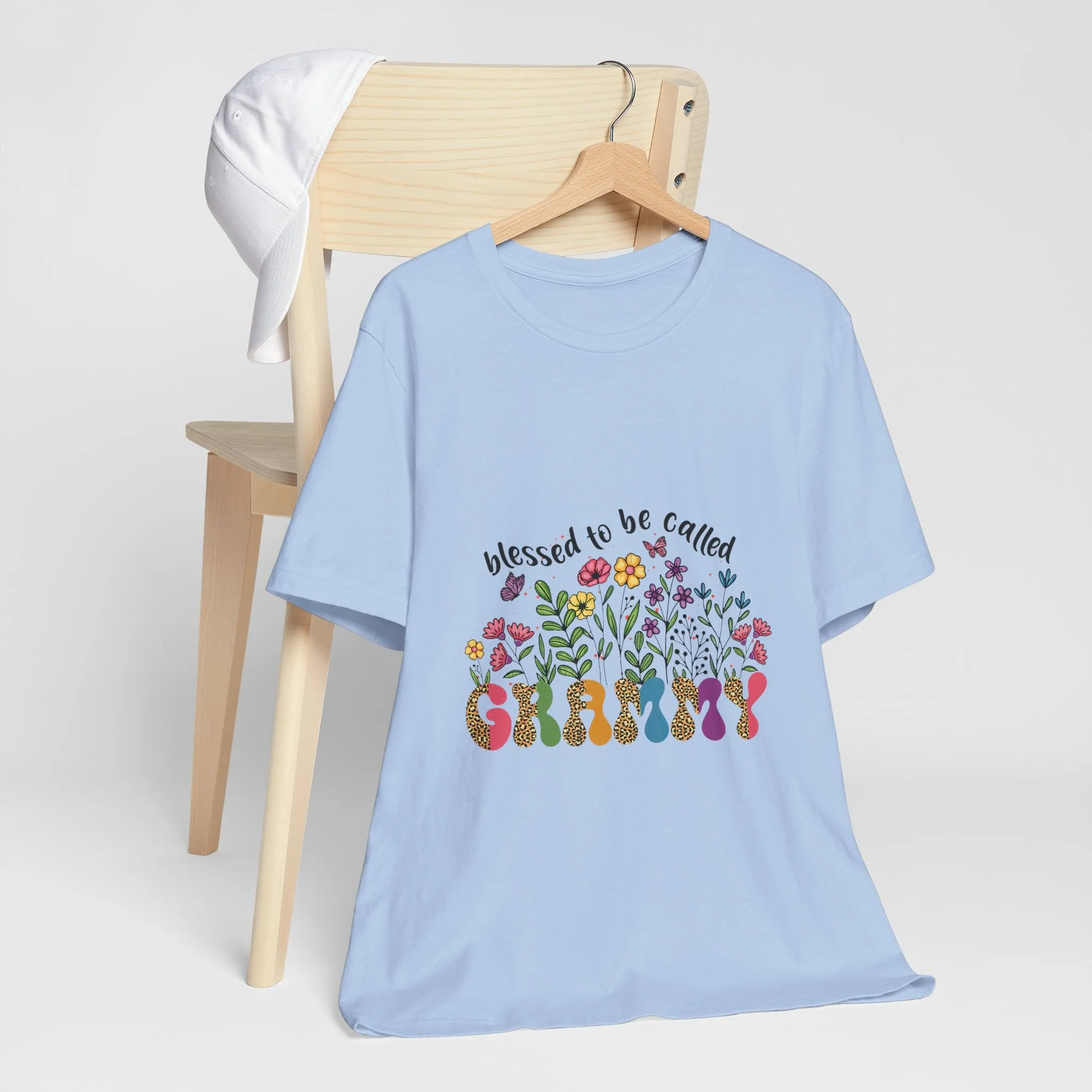 Blessed To Be Called Grammy T-Shirt - Unisex Garment-Dyed Tee