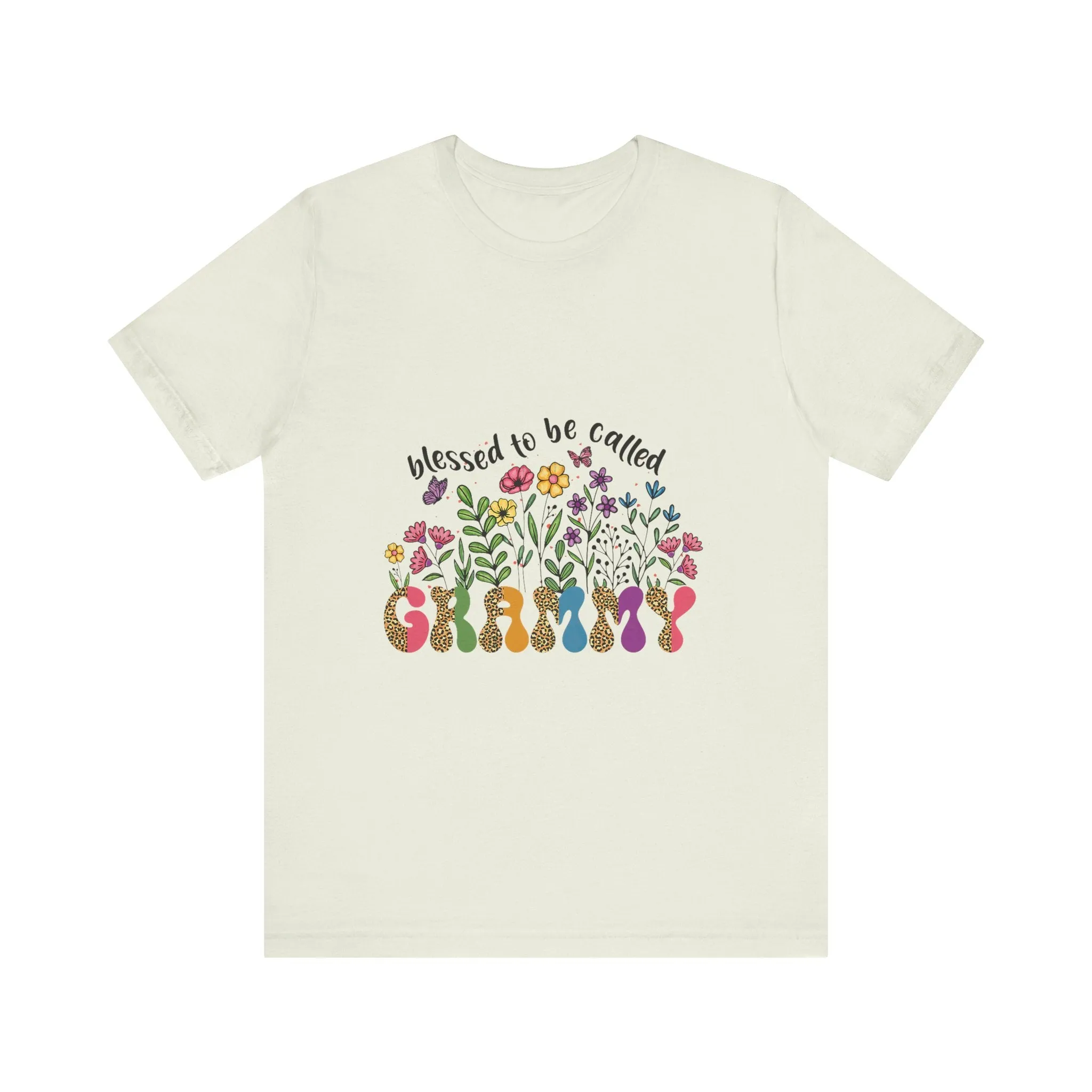 Blessed To Be Called Grammy T-Shirt - Unisex Garment-Dyed Tee