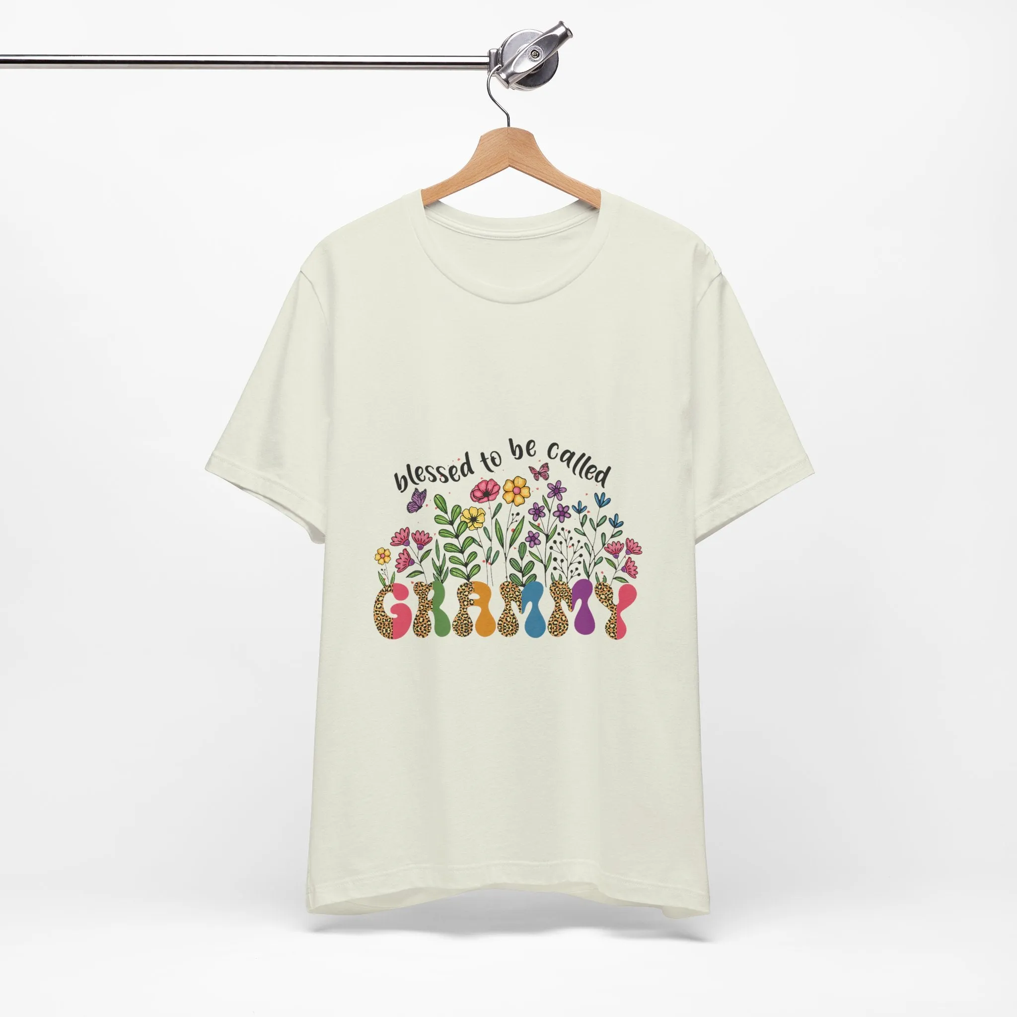 Blessed To Be Called Grammy T-Shirt - Unisex Garment-Dyed Tee