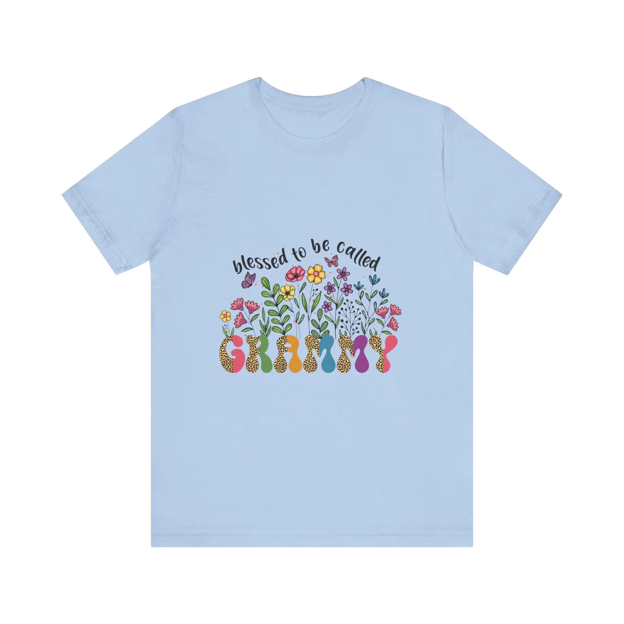 Blessed To Be Called Grammy T-Shirt - Unisex Garment-Dyed Tee