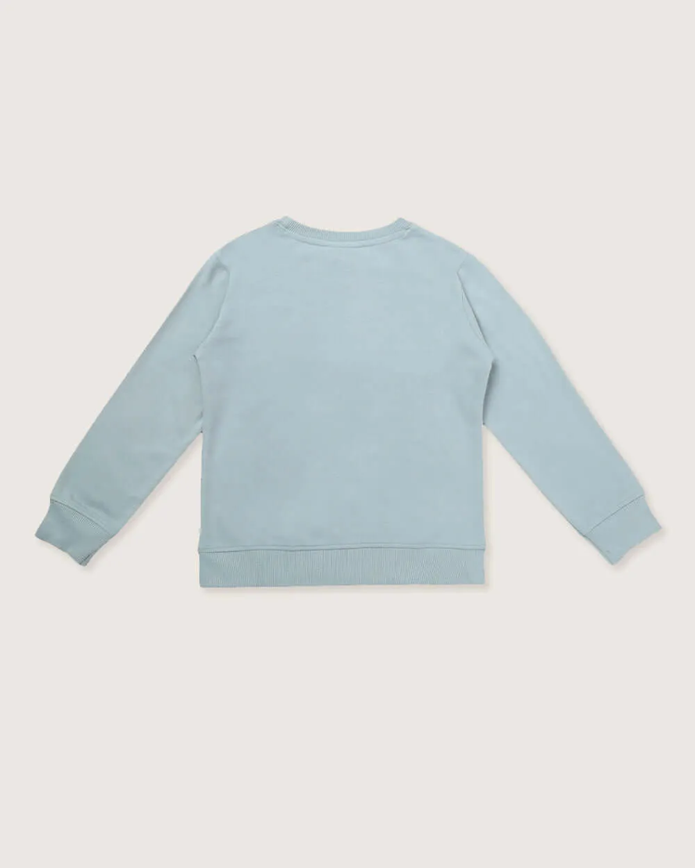 Blue Dreamer Slogan Print Sweatshirt
