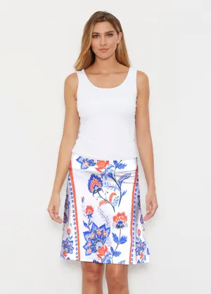Bohemian Chintz (7847) ~ Silky Brenda Skirt 21 inch