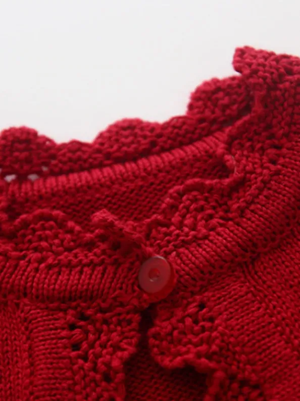 Bolero Beauty Cable Knit Cardigan