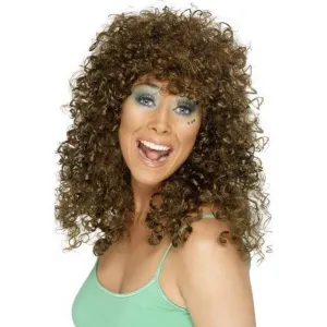 Boogie Babe Wig - Brown, Long