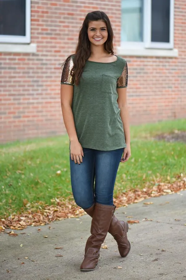 Born to Be Glamorous - Olive