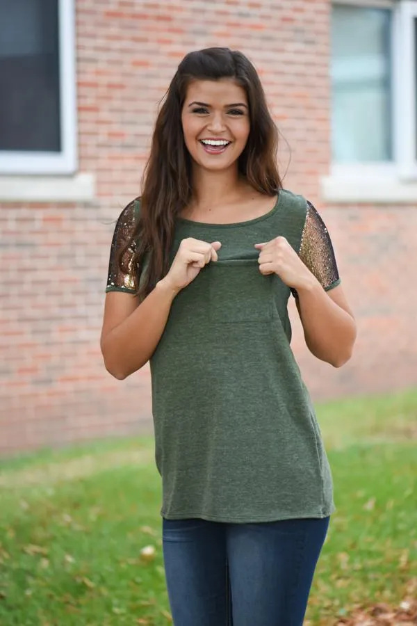 Born to Be Glamorous - Olive