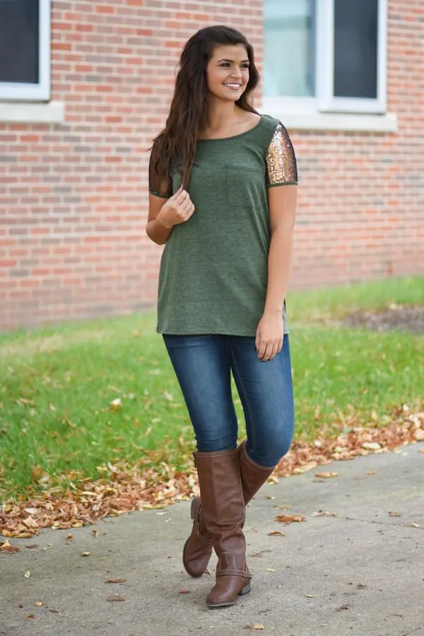 Born to Be Glamorous - Olive