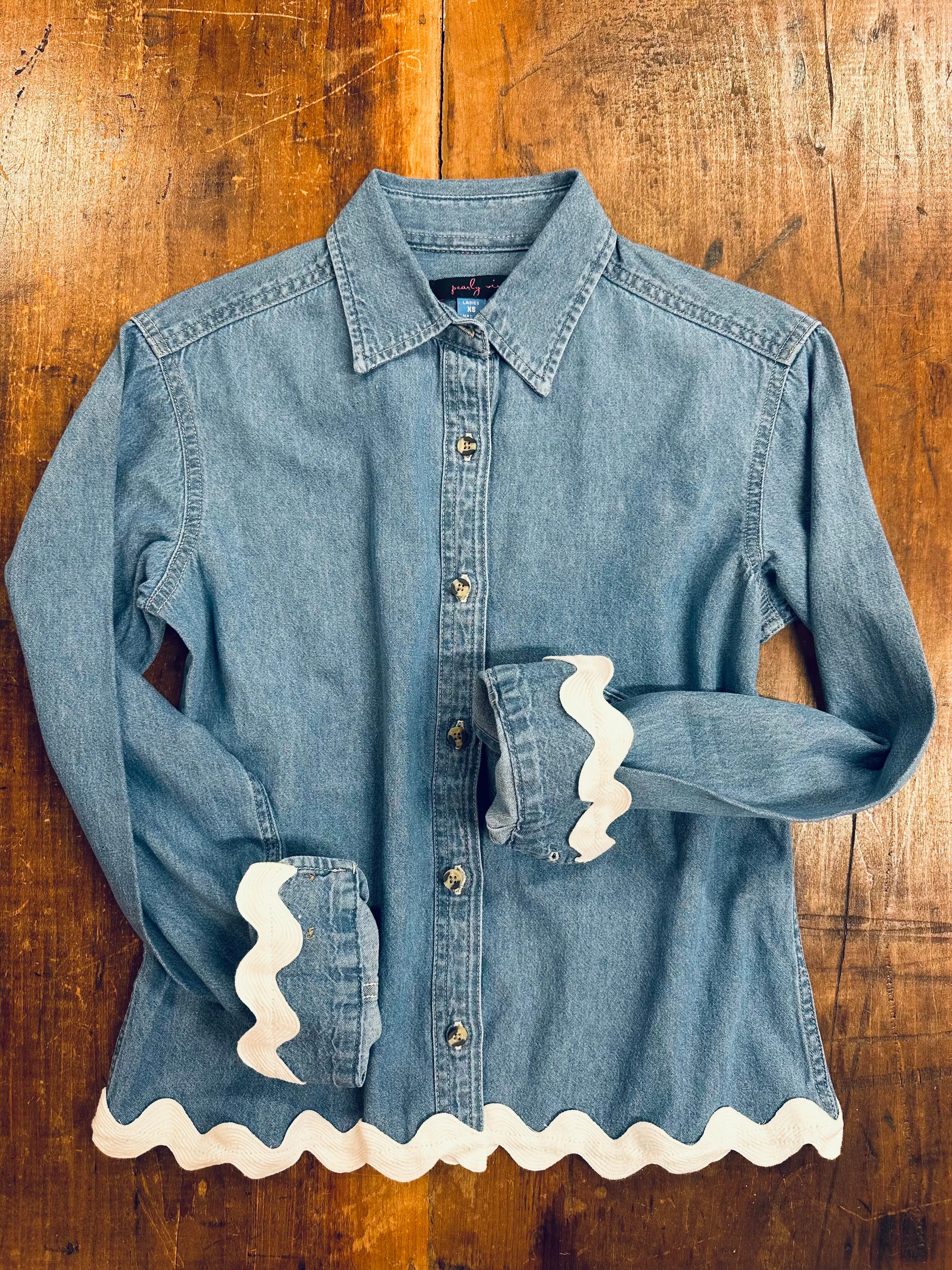 Bridget Ric Rac Shirt (RRDenim-WTE)